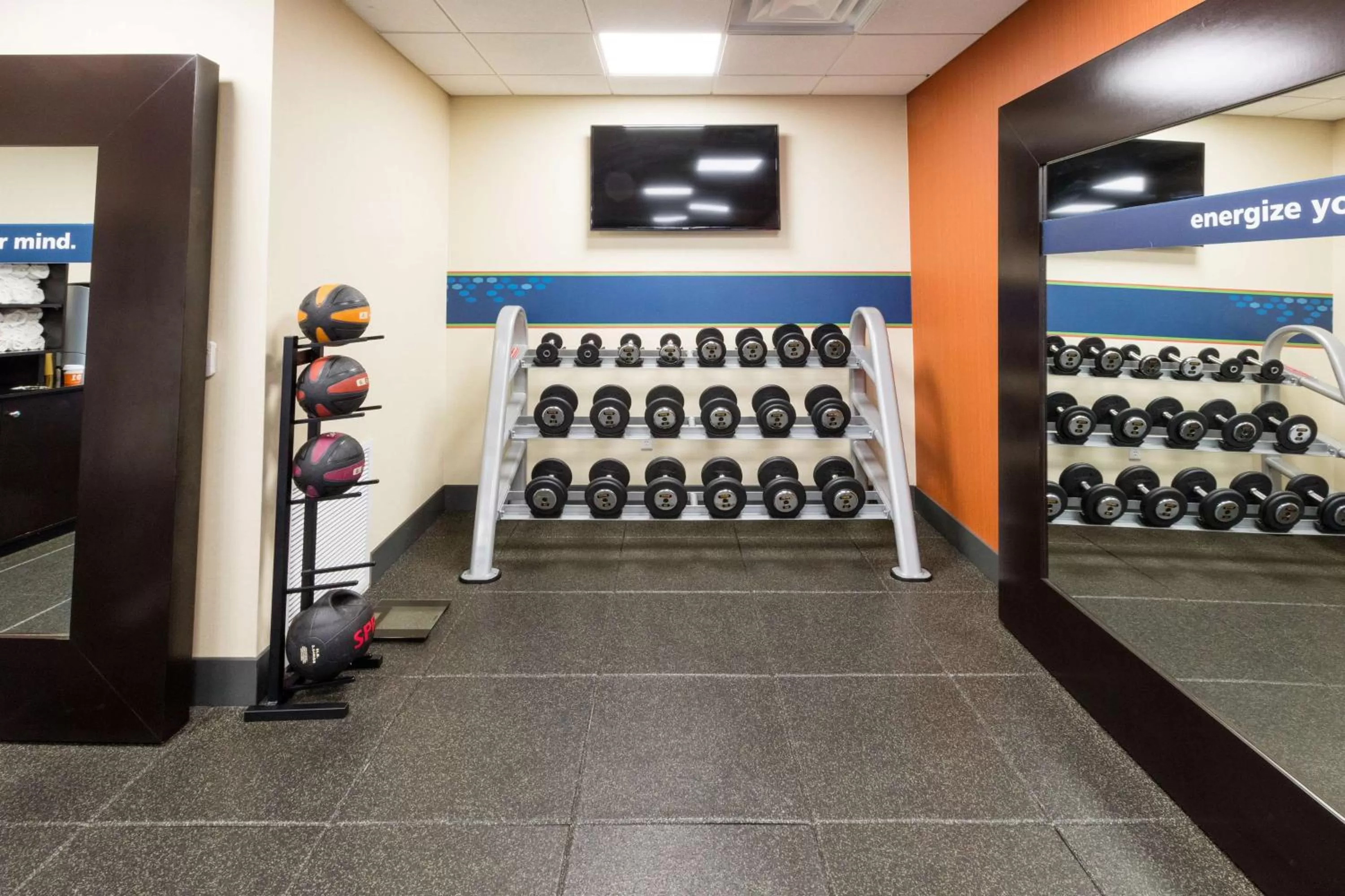 Fitness centre/facilities in Hampton Inn Daytona Beach/Beachfront