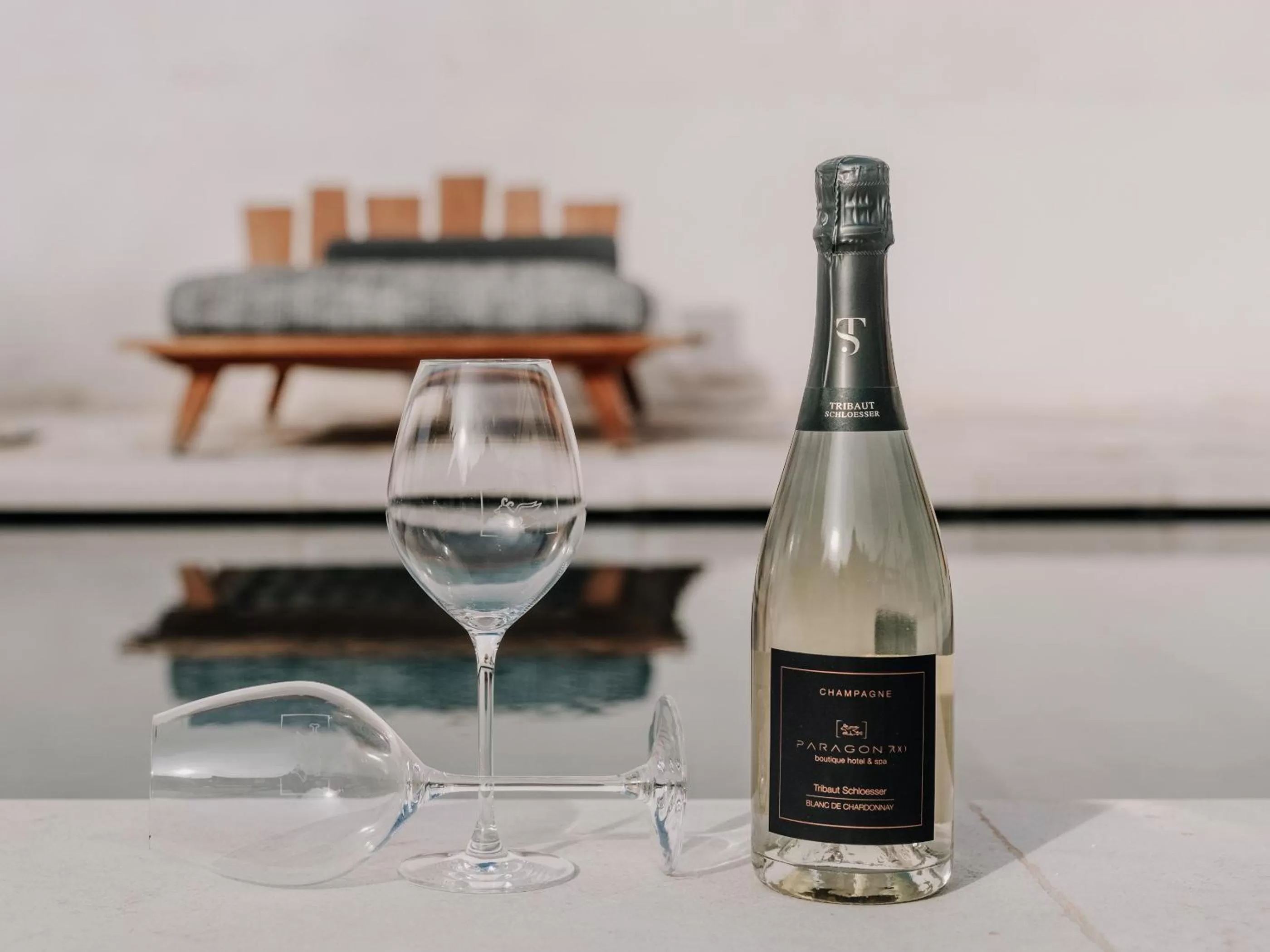 Swimming pool in Paragon 700 Boutique Hotel & SPA