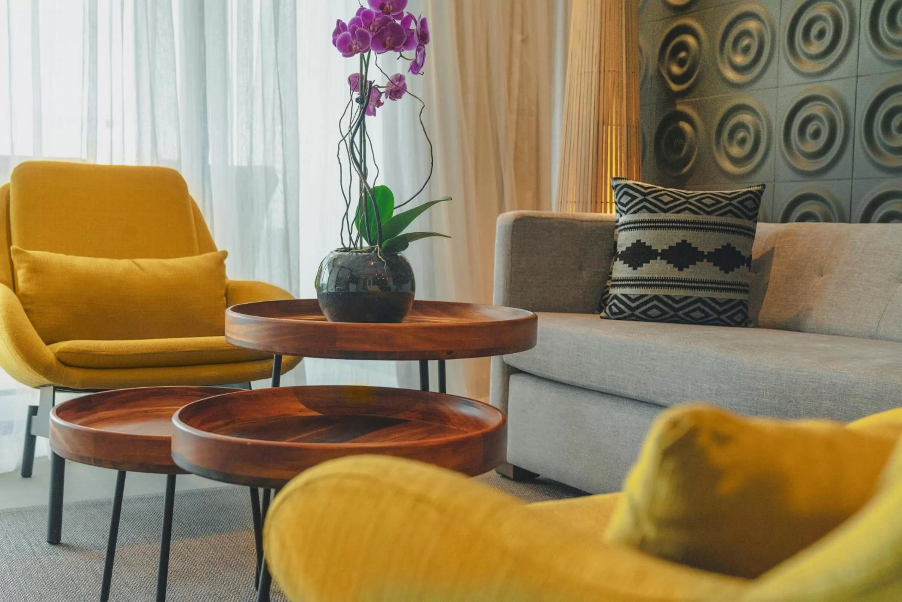 Living room in The Fives Oceanfront