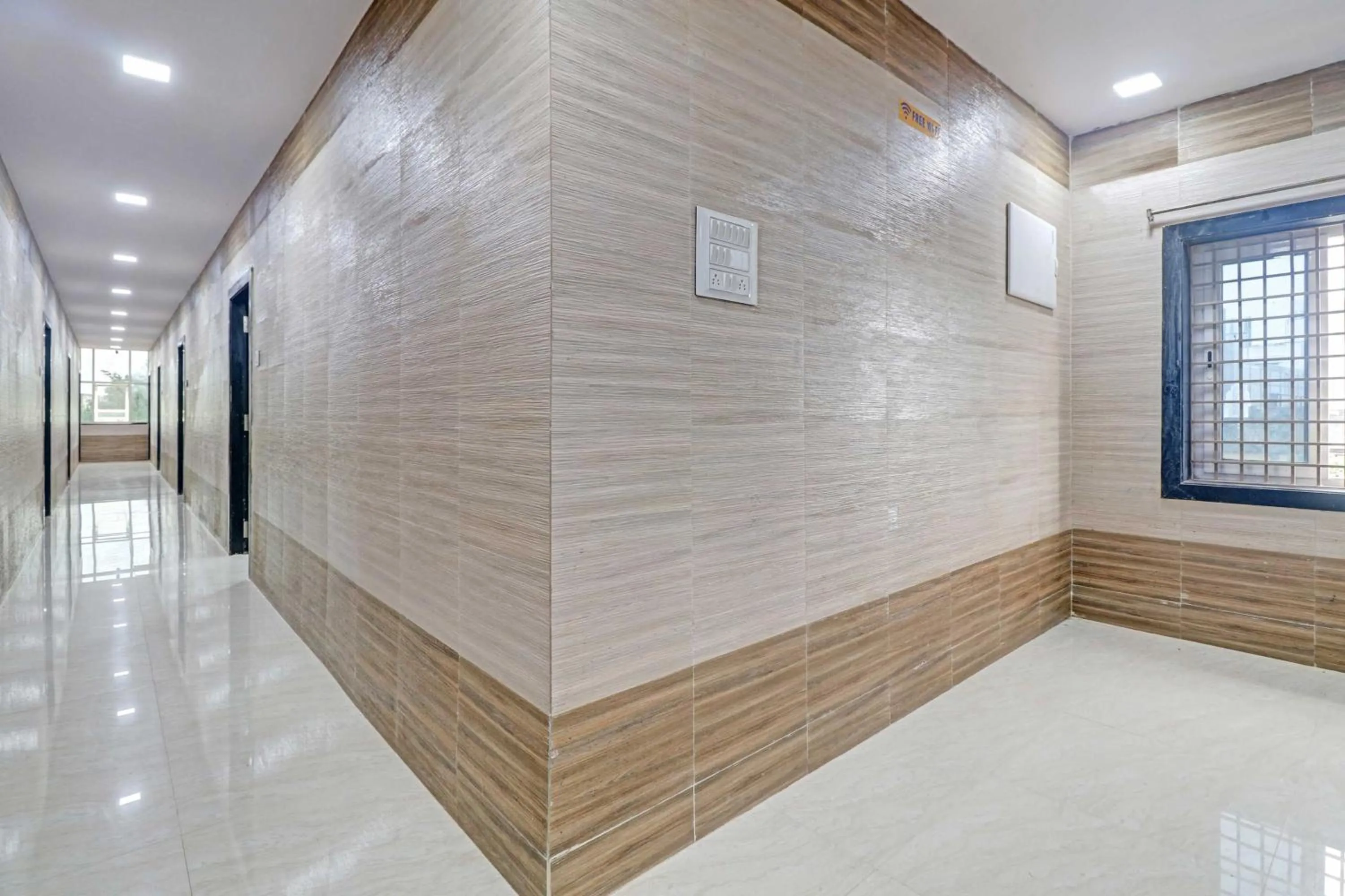 Lobby or reception in Hotel Vallabha Residency