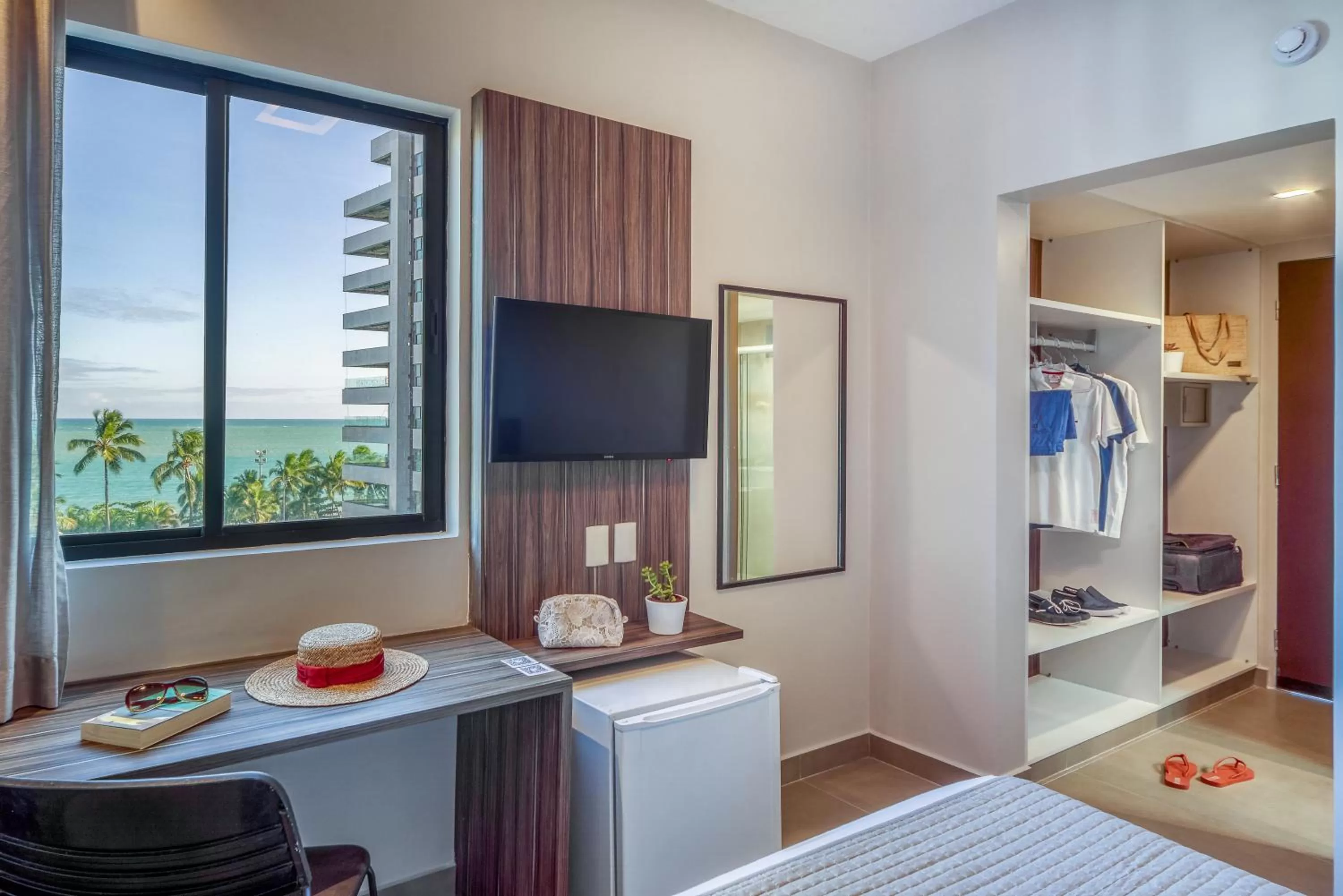 Sea view, Bed in Tambaqui Praia Hotel