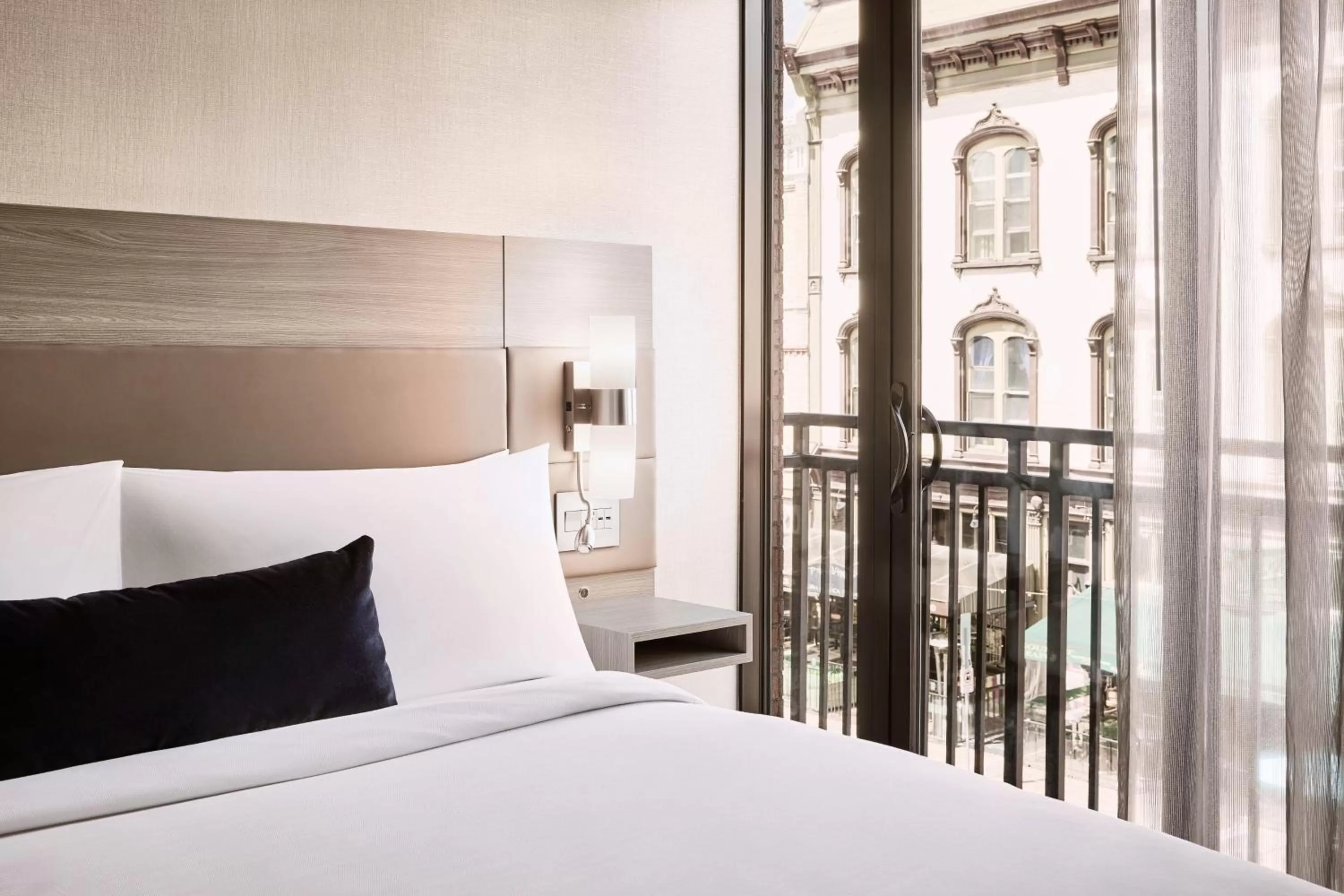 Photo of the whole room, Bed in AC Hotel by Marriott San Diego Downtown Gaslamp Quarter