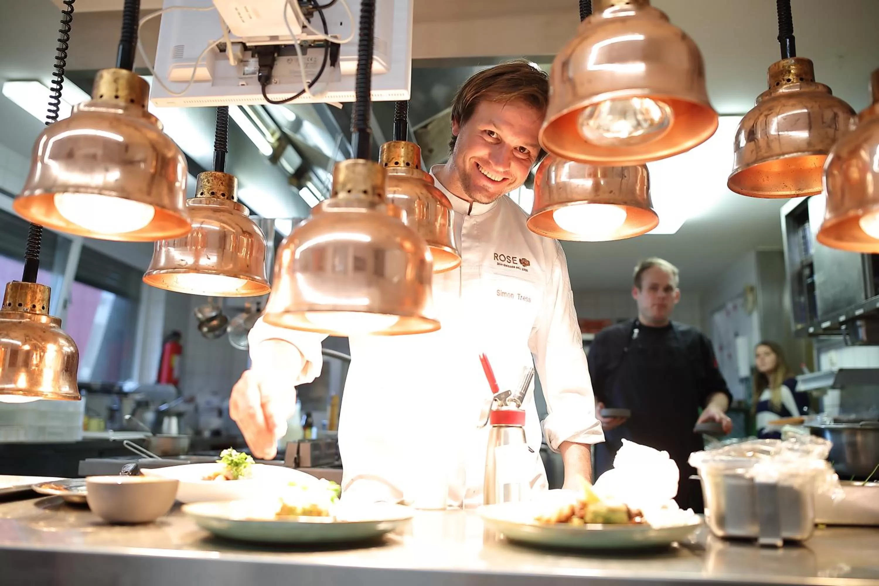 Food close-up in Biohotel-Restaurant Rose