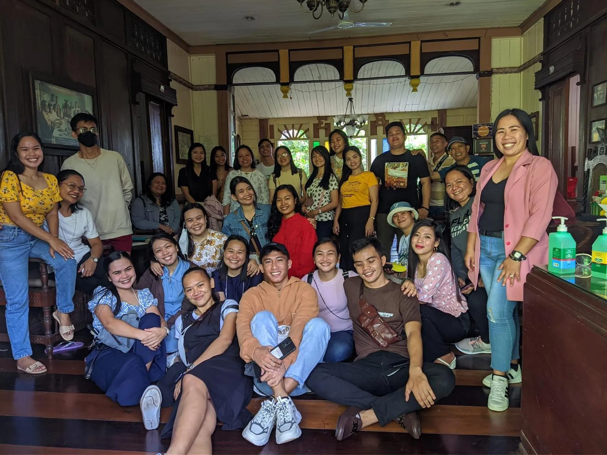 Living room in Oasis Balili Heritage Lodge