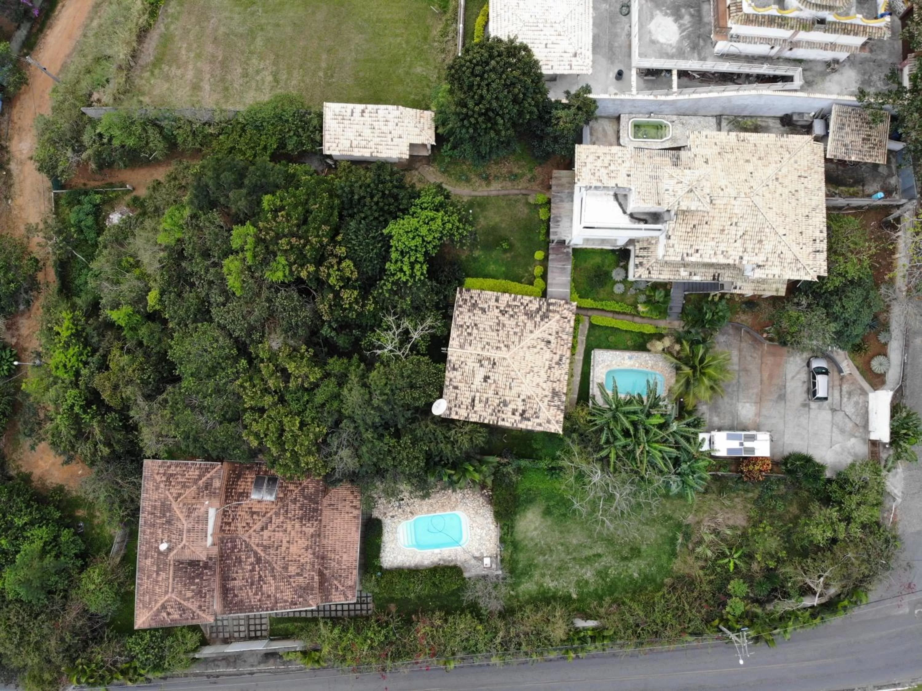 Bird's eye view, Bird's-eye View in pousada CASA 29 BÚZIOS