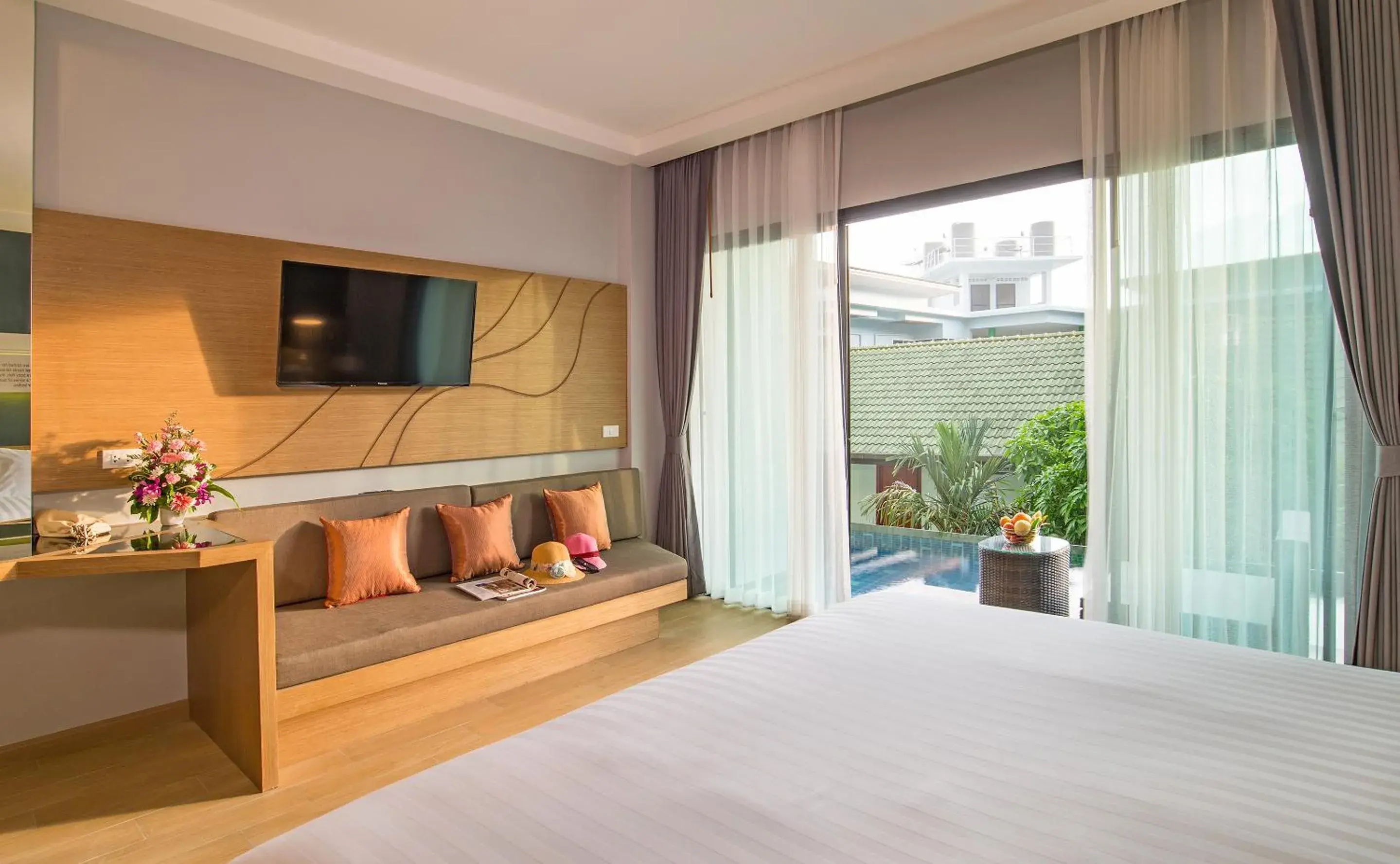 Deluxe Double Room with Pool Access in AVA SEA Resort Krabi, Ao Nang Beach Deluxe Double Room with Pool Access in AVA SEA Resort Krabi, Ao Nang Beach