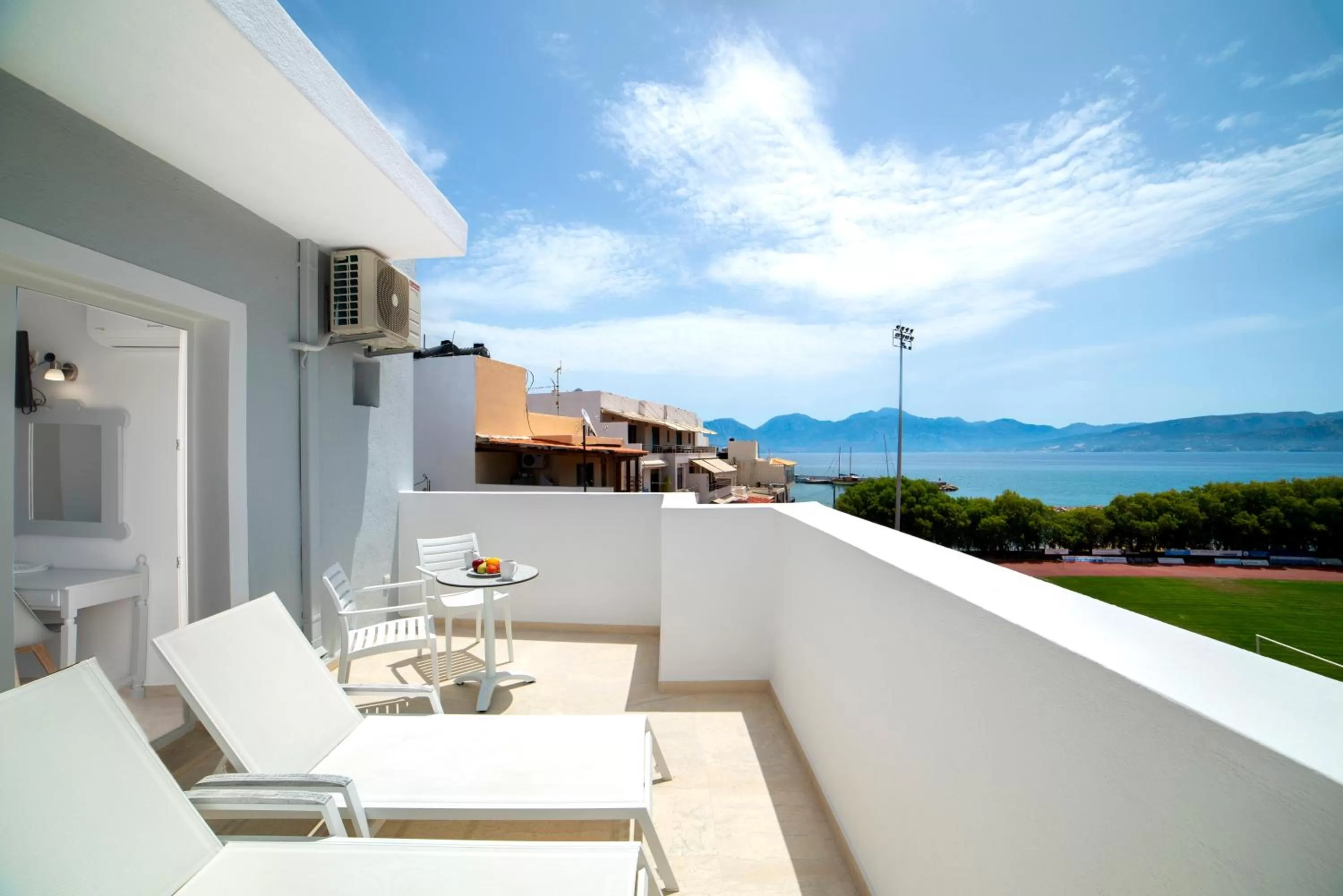 Sea view in Naiades Marina Hotel