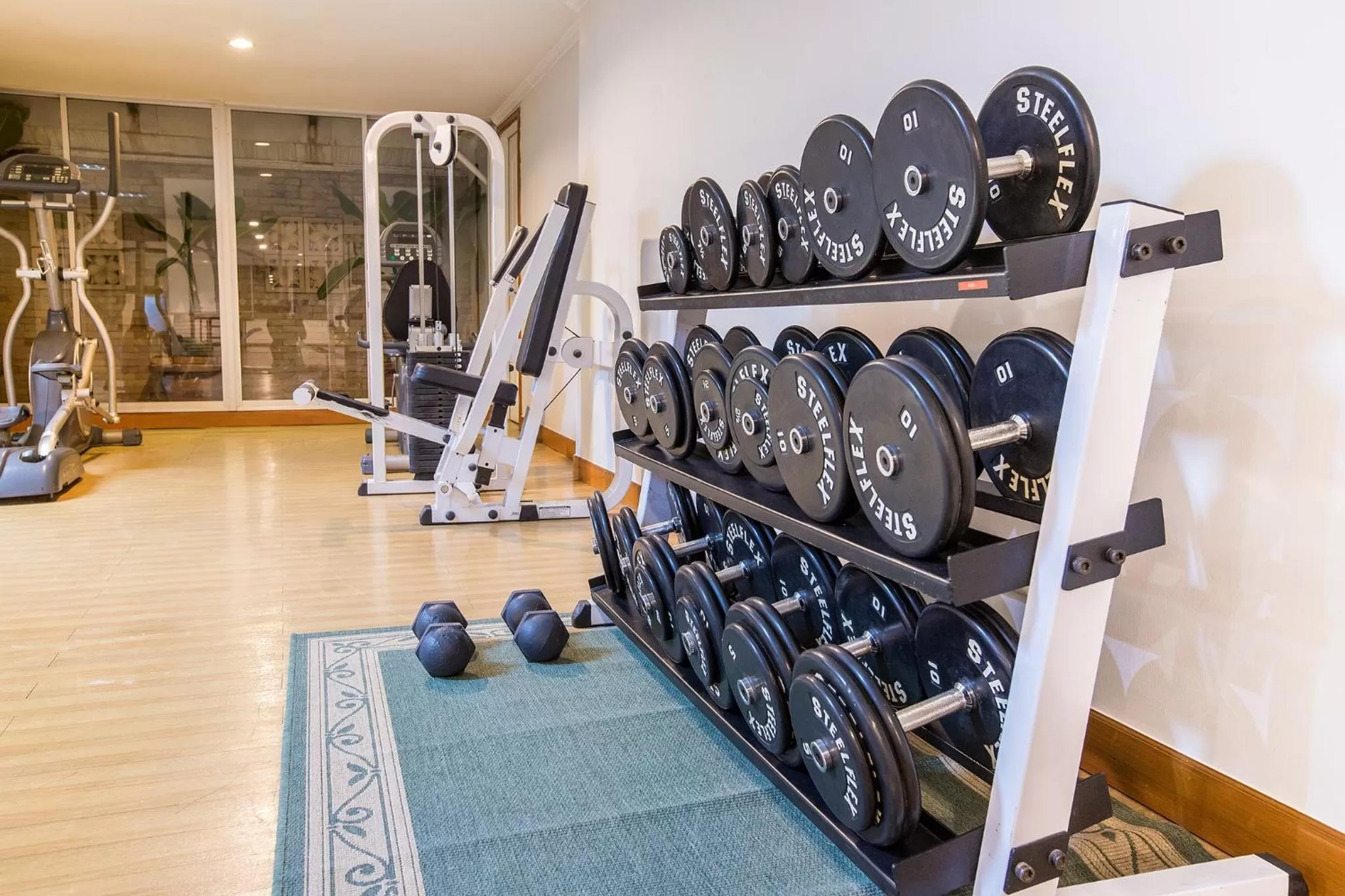 Fitness centre/facilities in Viangbua Mansion