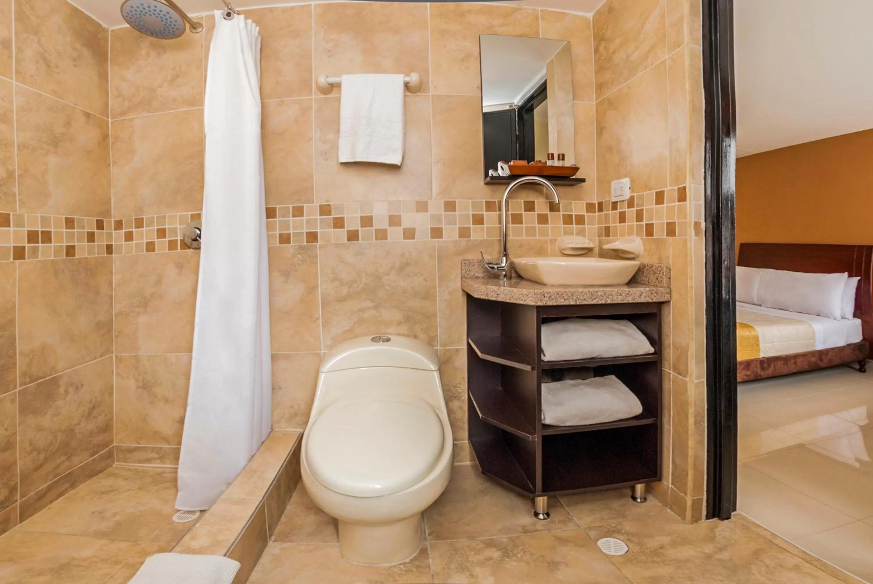 Bathroom in Hotel Bogotá Gran Marquez