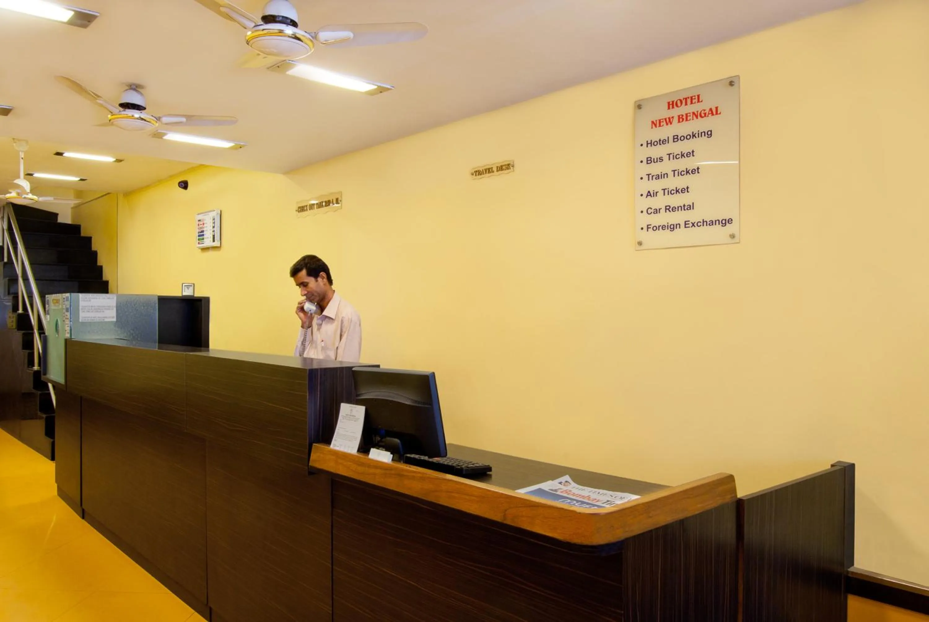 Staff in Hotel New Bengal