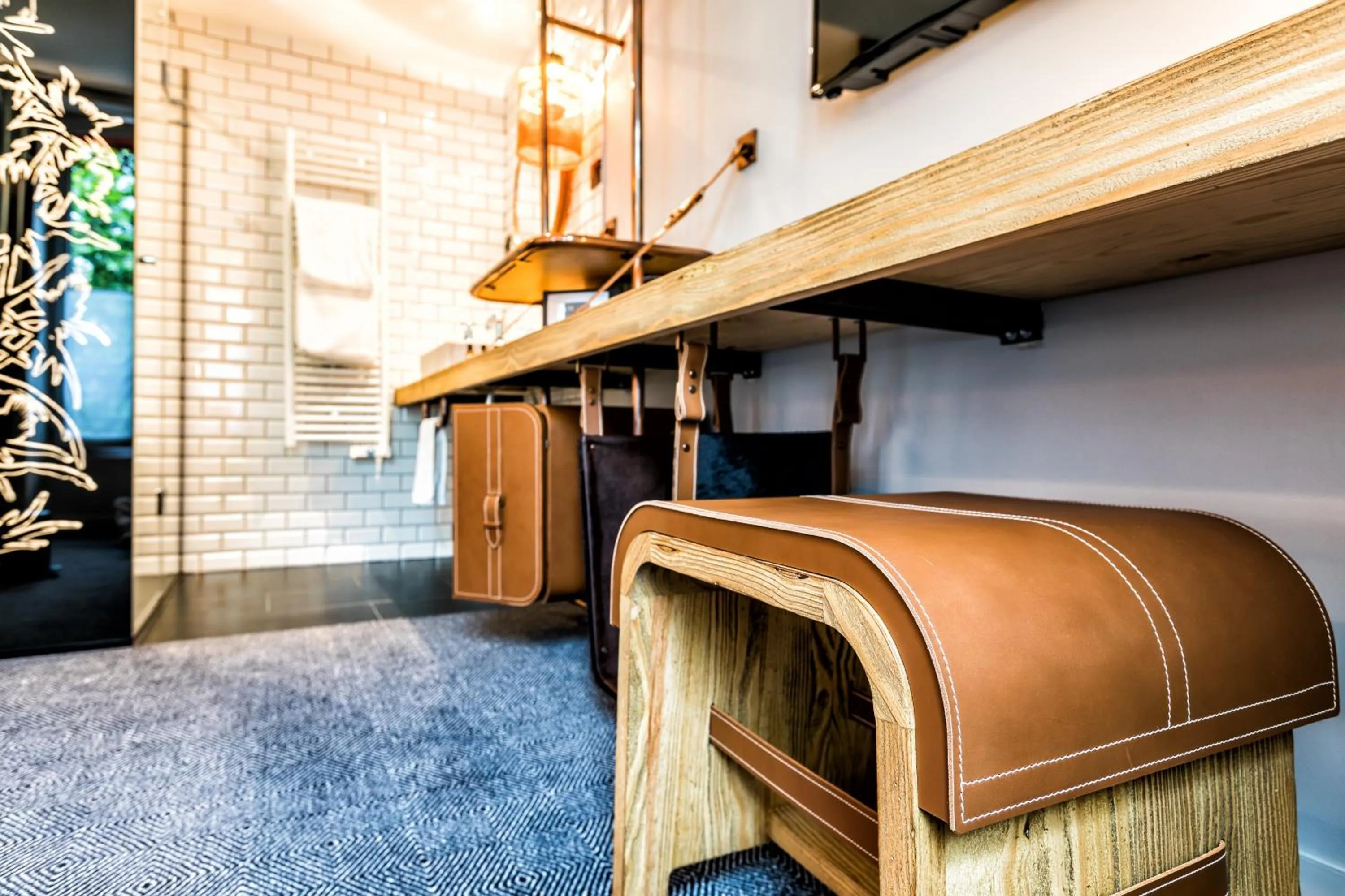 Bedroom in Hotel Restaurant Au Boeuf Couronné