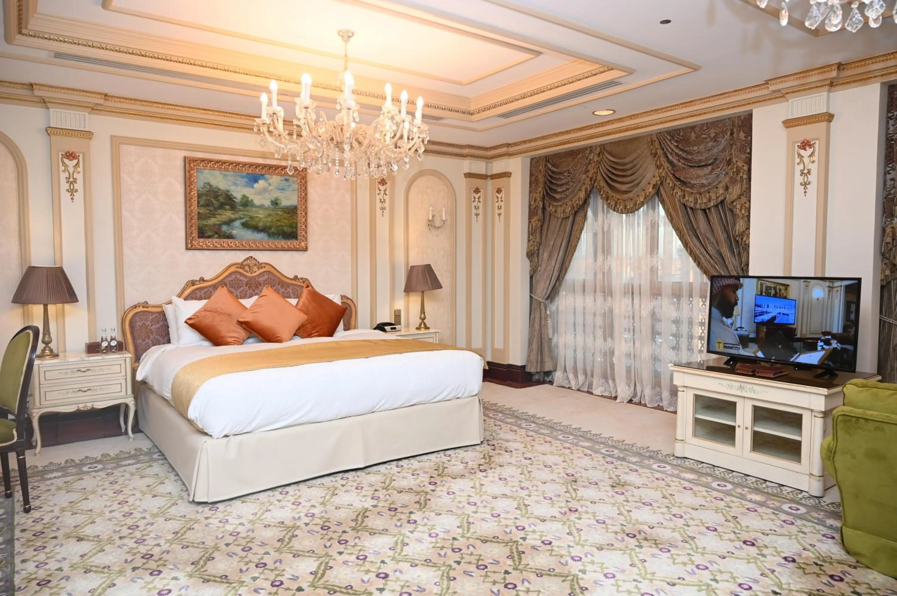 Bed in Dar Al Taqwa Hotel