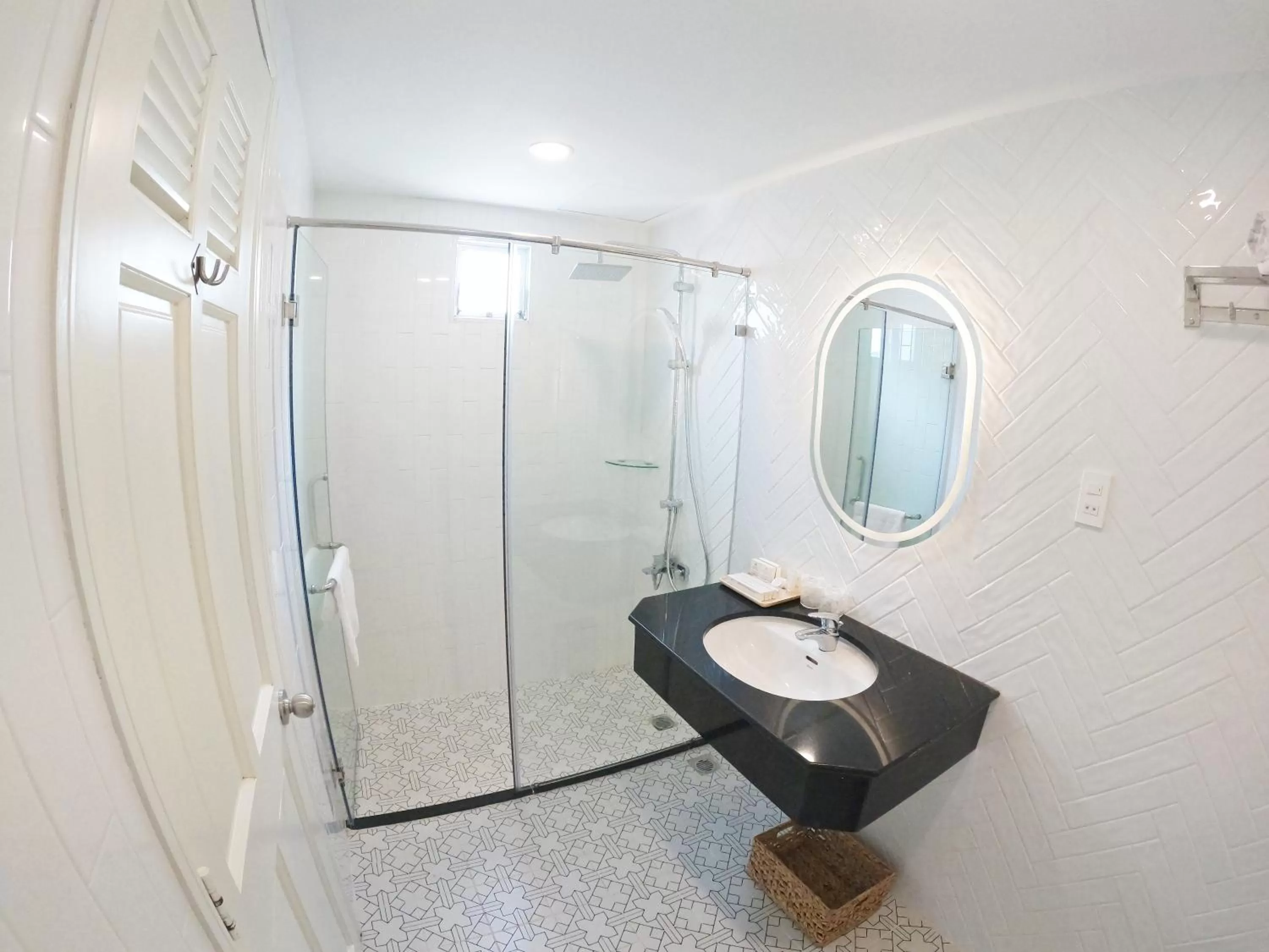 Bathroom in Dinh Phat Hotel