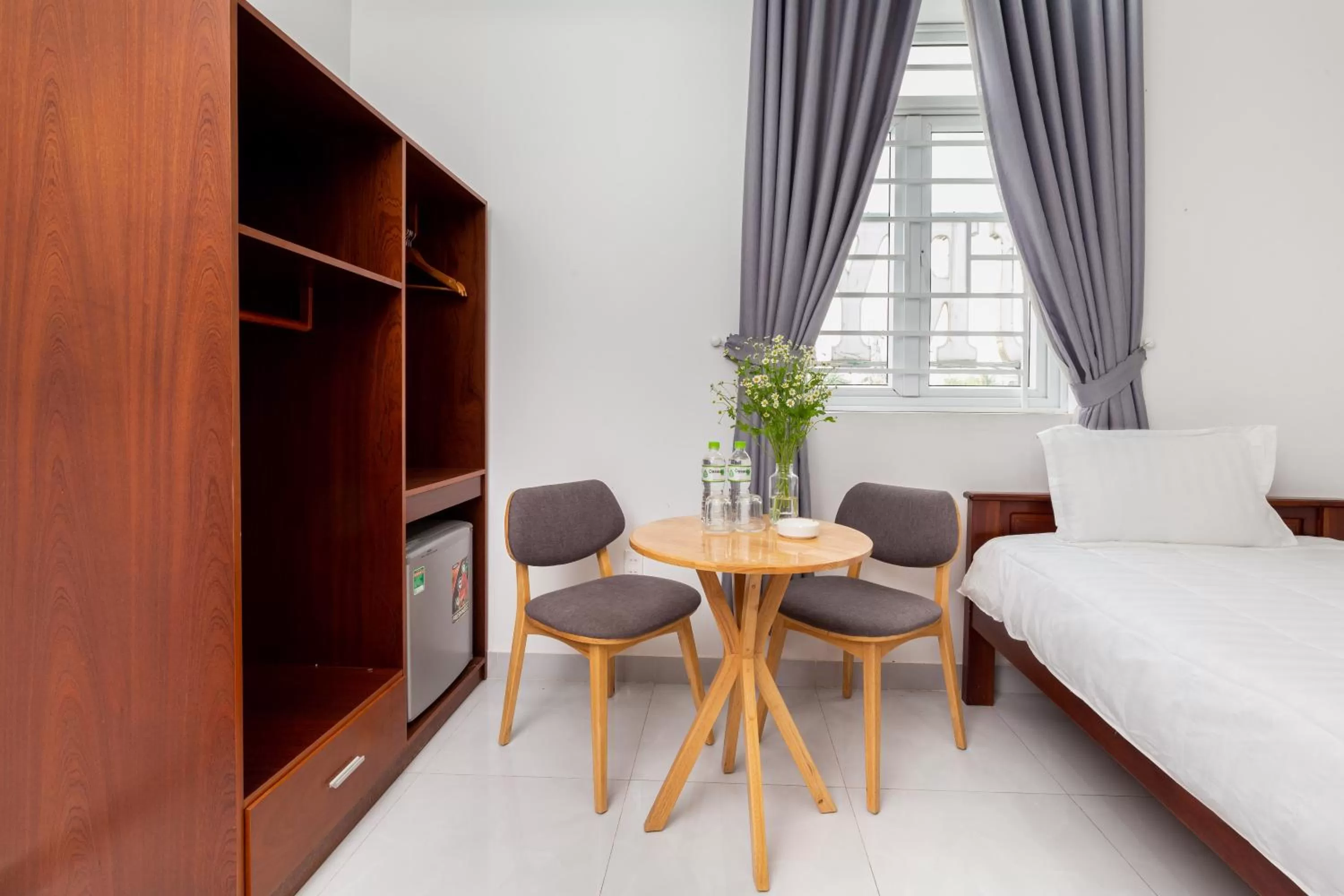 View (from property/room), Seating Area in Luxury Vườn Lài Hotel