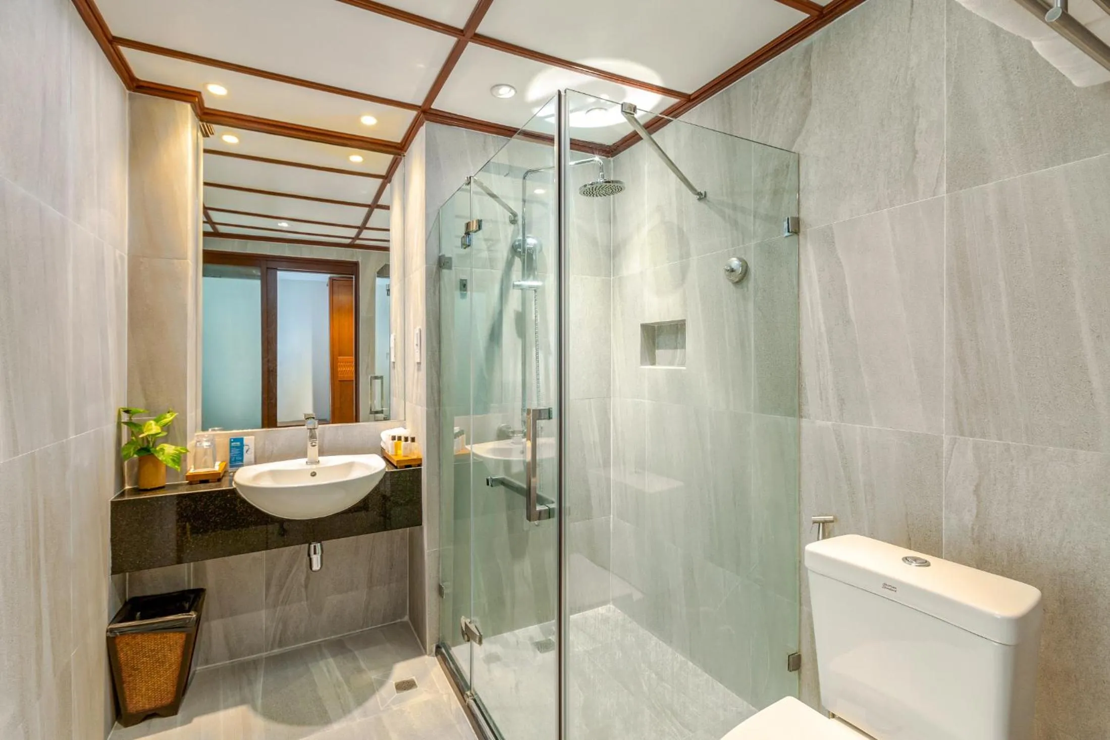 Shower in Baan Laimai Beach Resort & Spa - SHA Extra Plus
