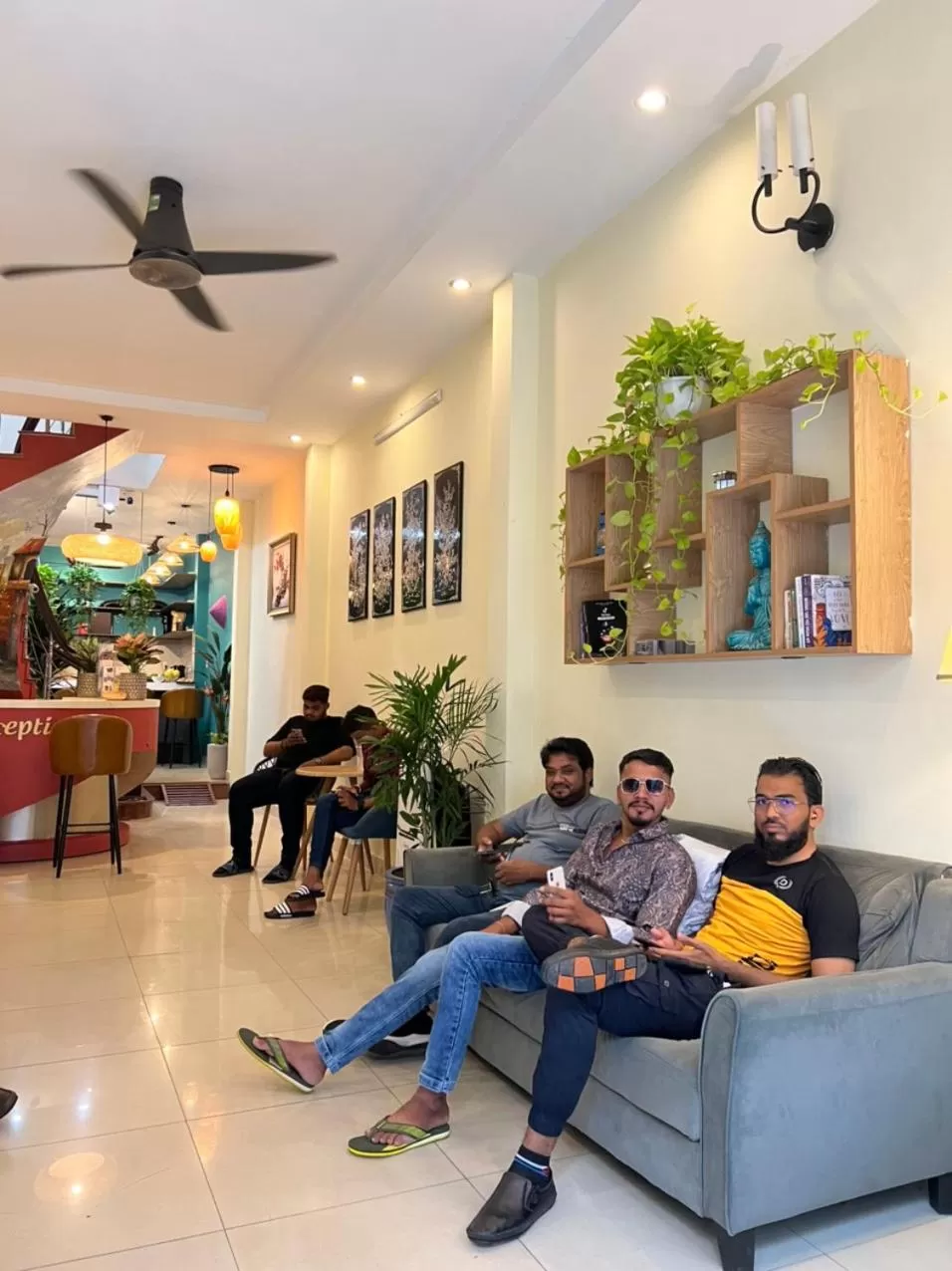 Property building in The Alley Saigon Hotel