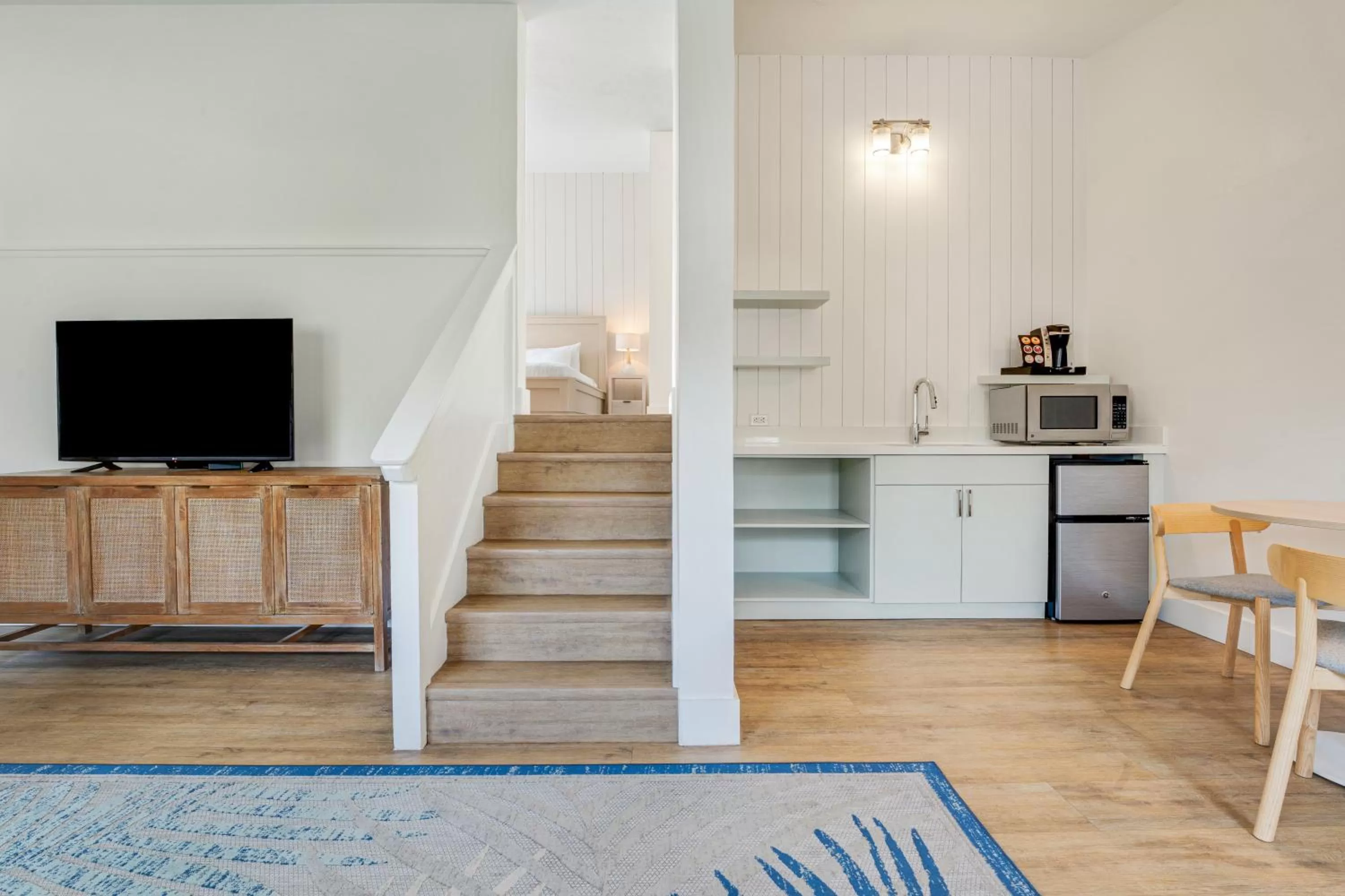 Living room in Hadley Resort and Marina