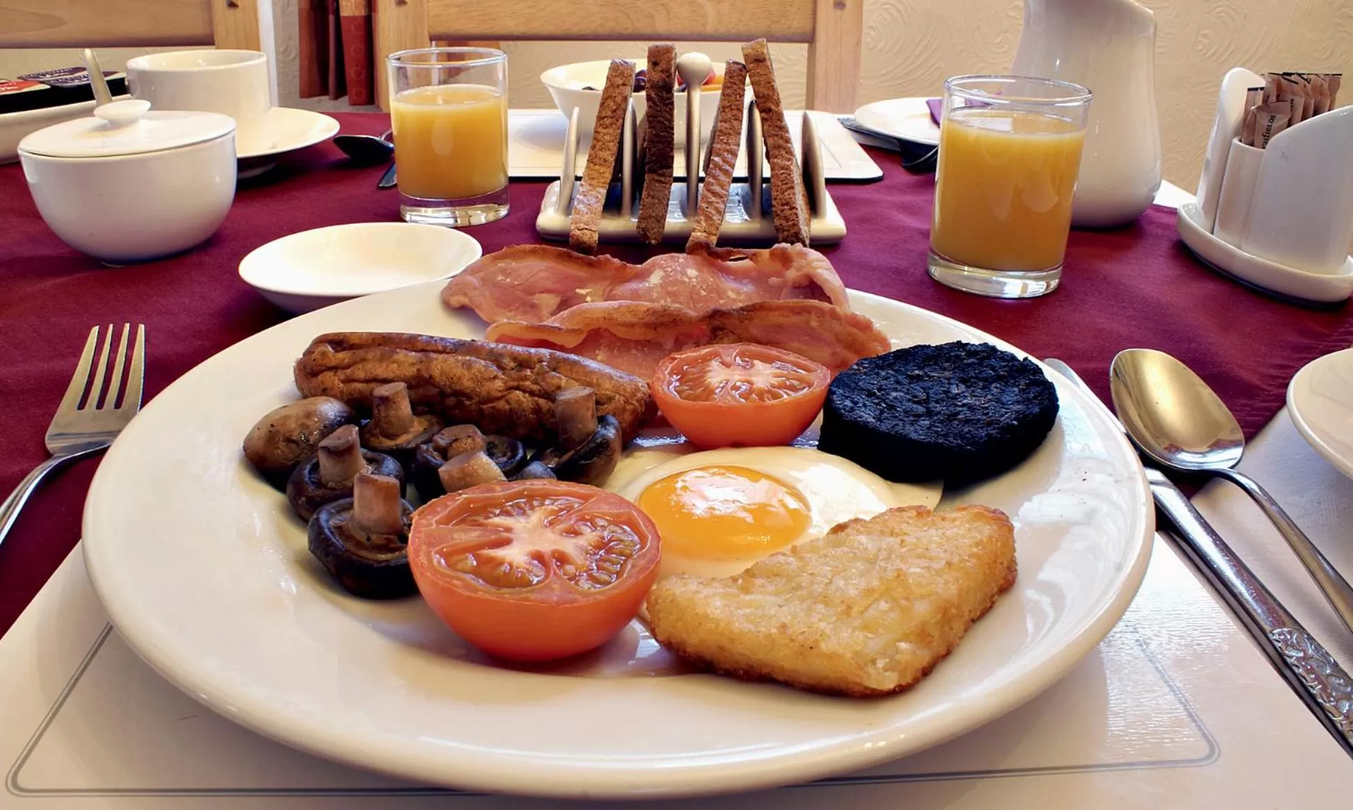 English/Irish breakfast in St Marys Guest House