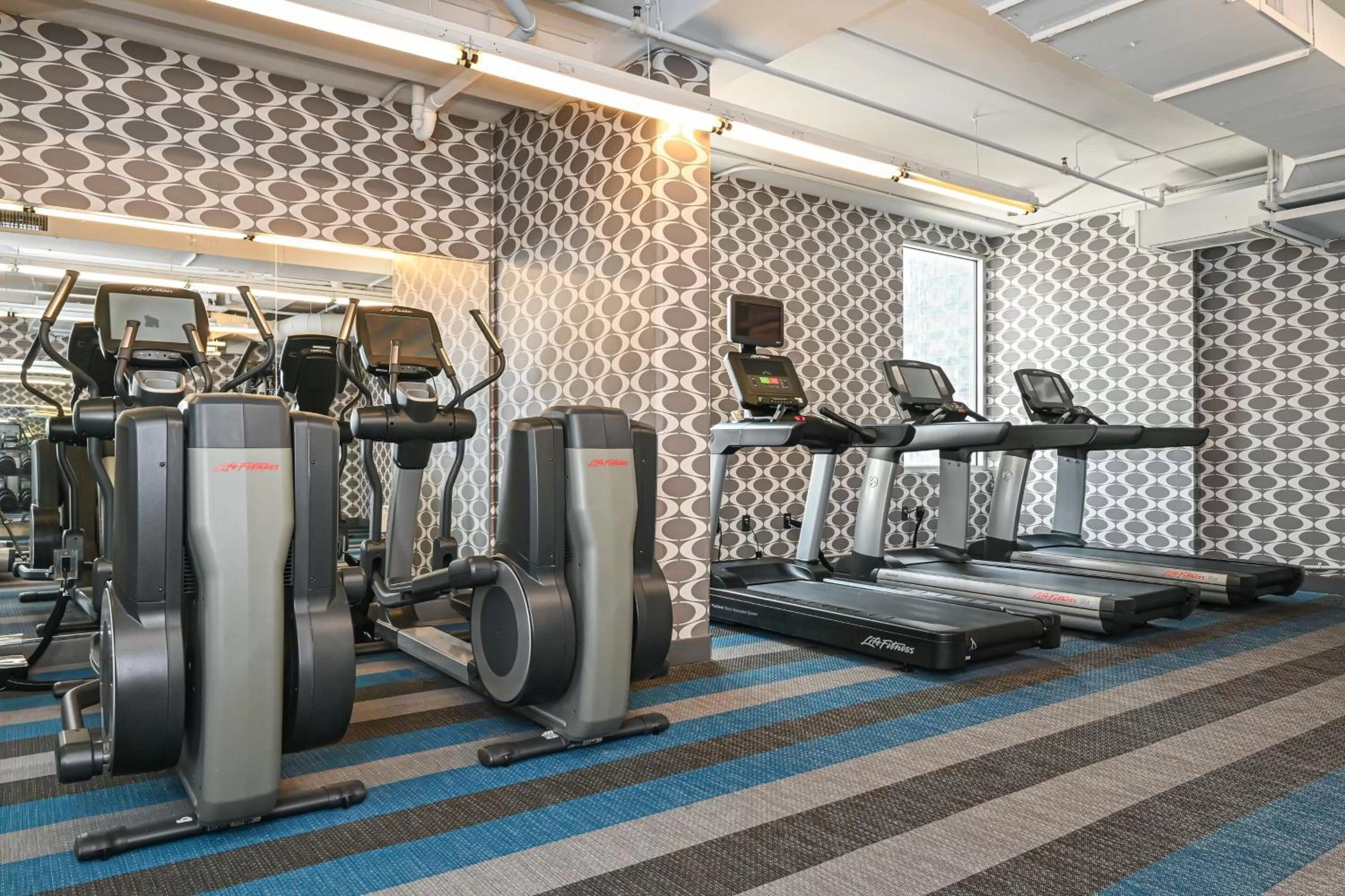 Fitness centre/facilities in Aloft Charlotte City Center