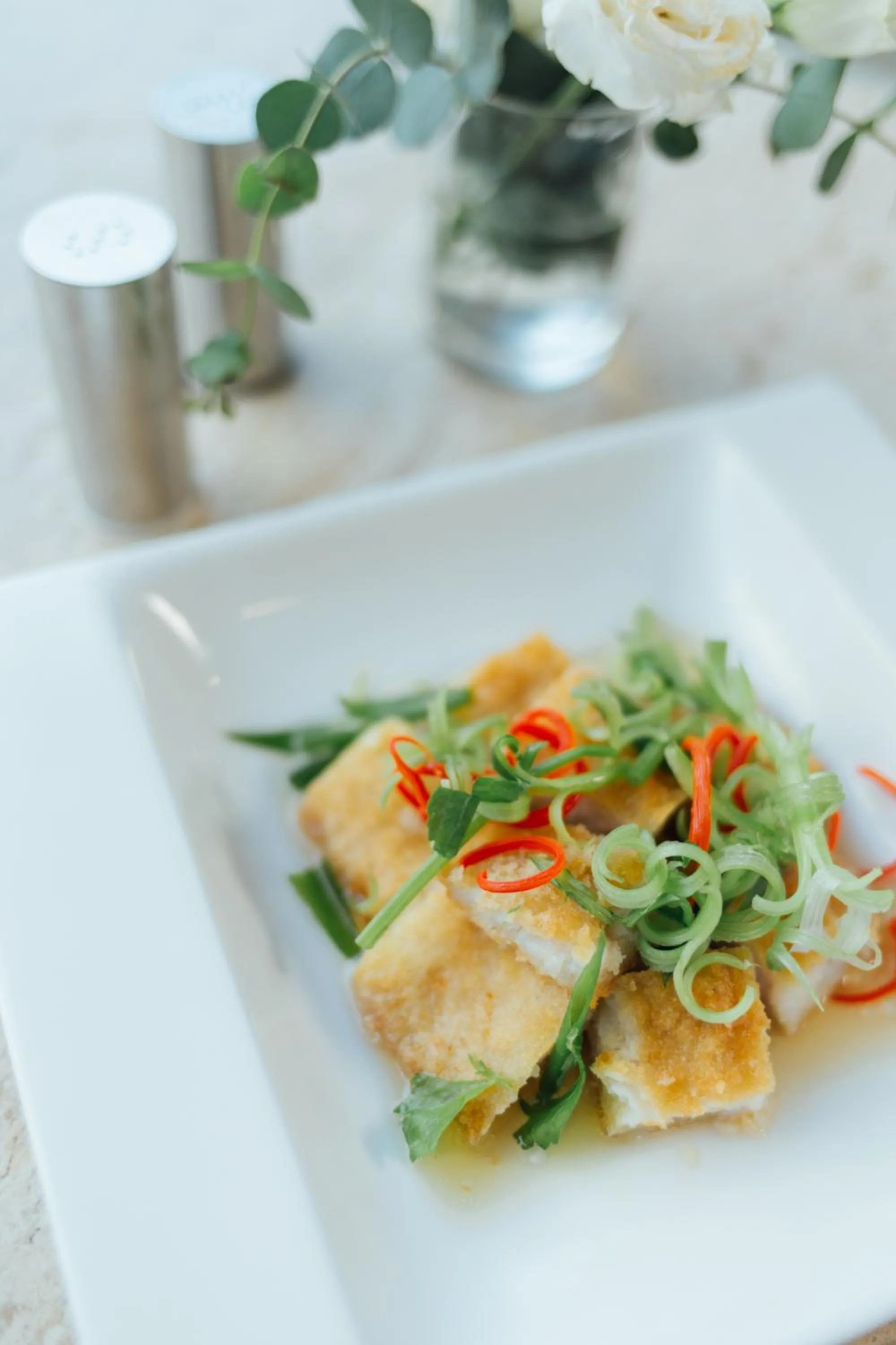 Food close-up in Seasons Siam Hotel