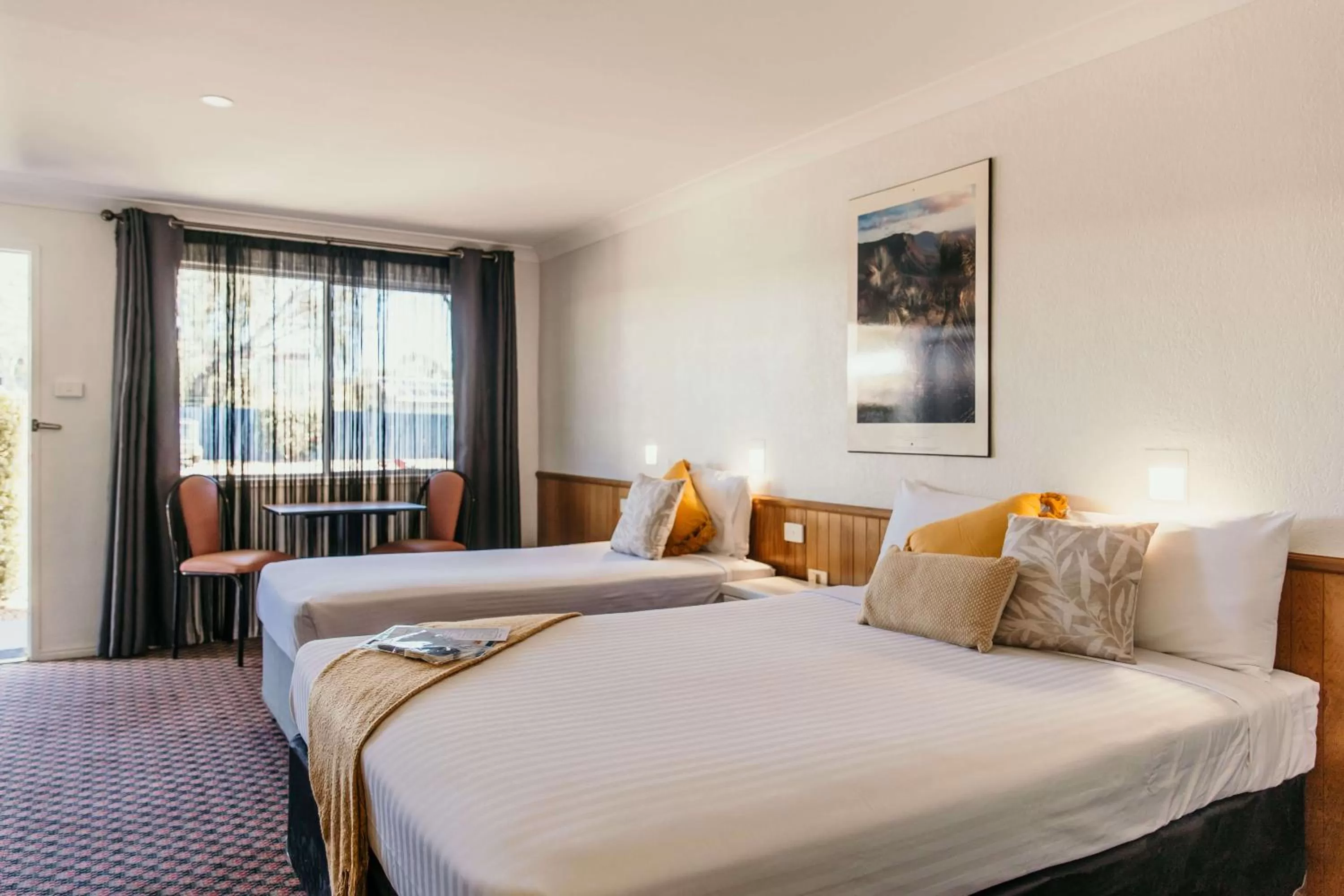 Bed in Outback Motel Mt Isa