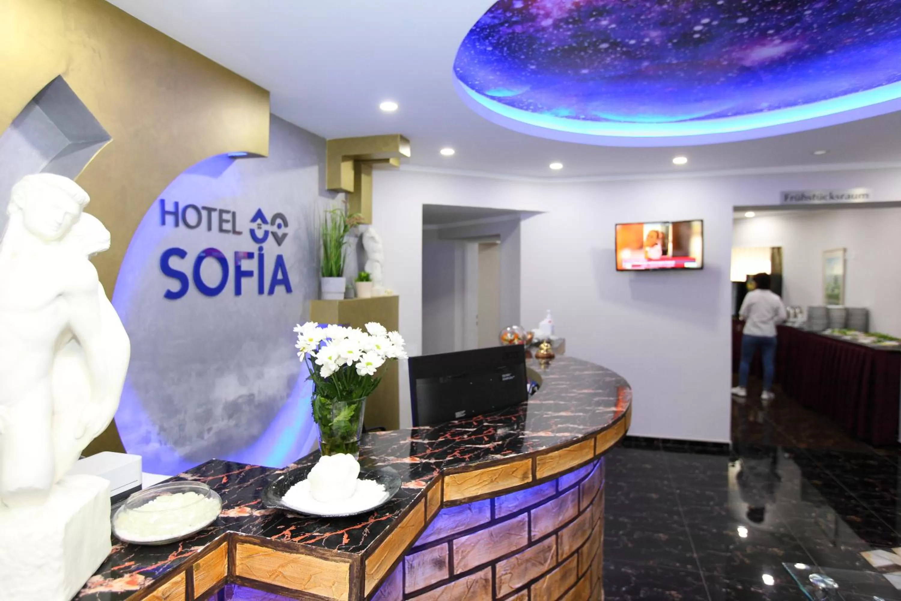 Lobby or reception in Hotel Sofia