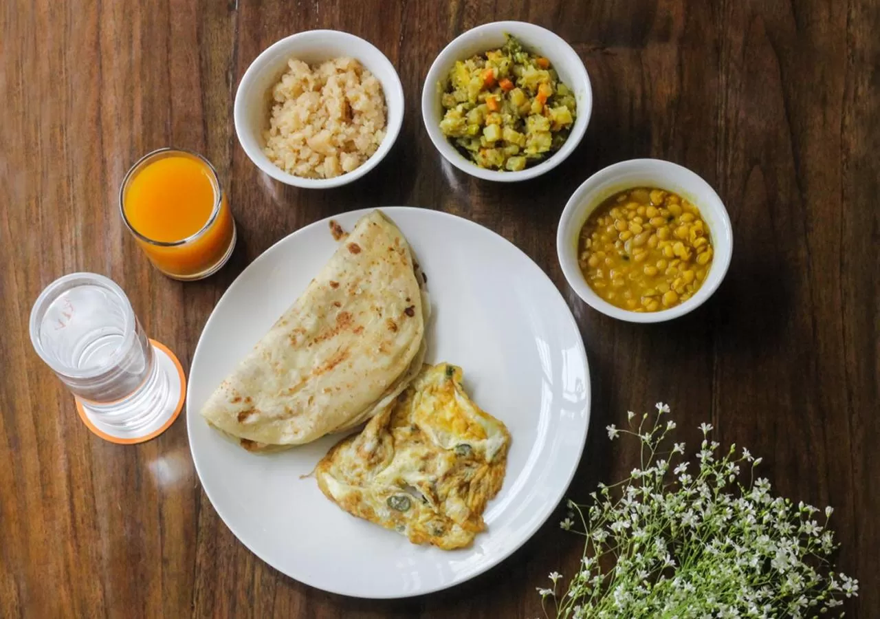 Breakfast in Jatra Flagship Dhaka Lake View