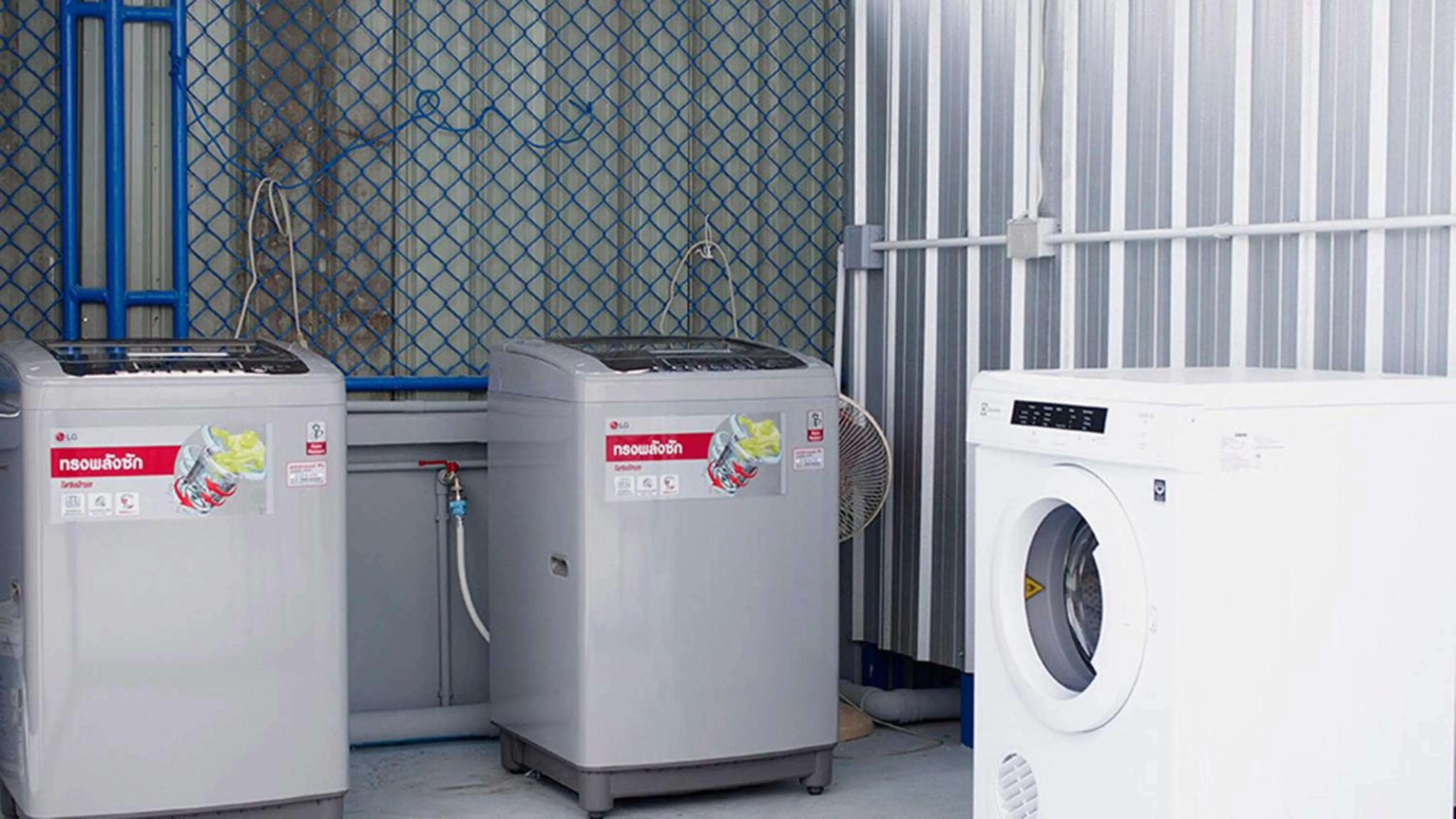 Balcony/Terrace in Loftel Station Hostel