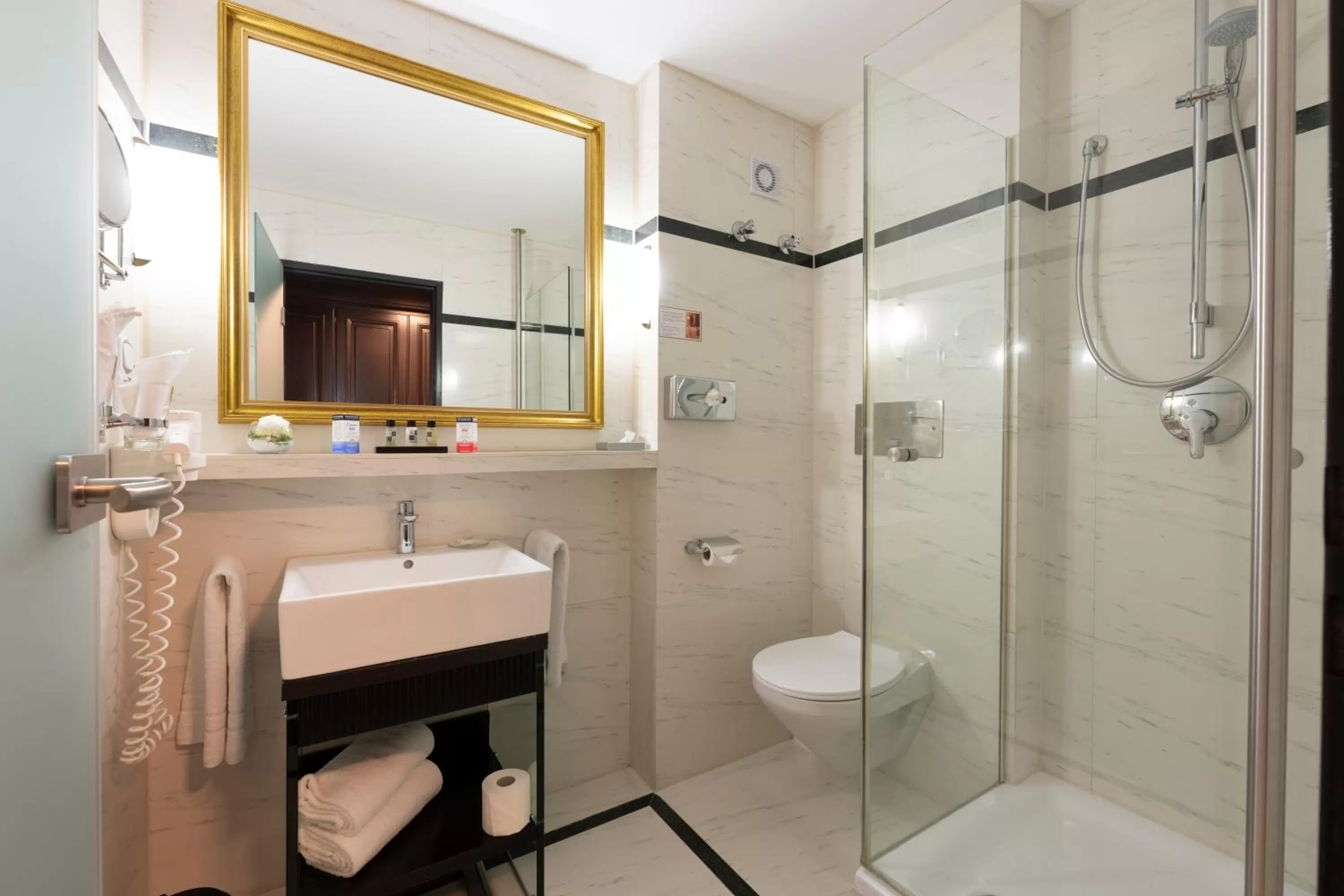 Bathroom in Alpin & Wellness Resort Ludwig Royal