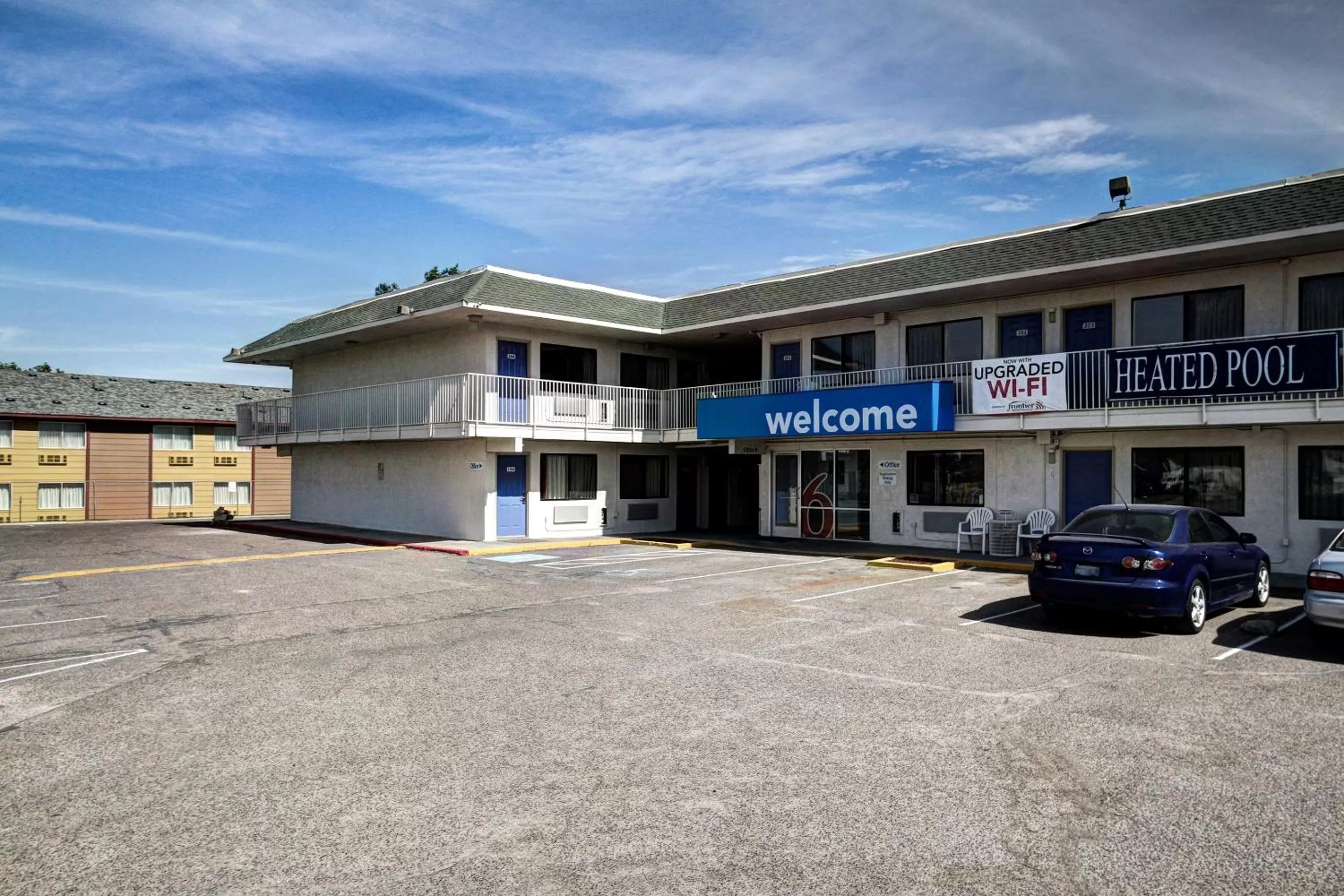 Property building in Motel 6 Wells
