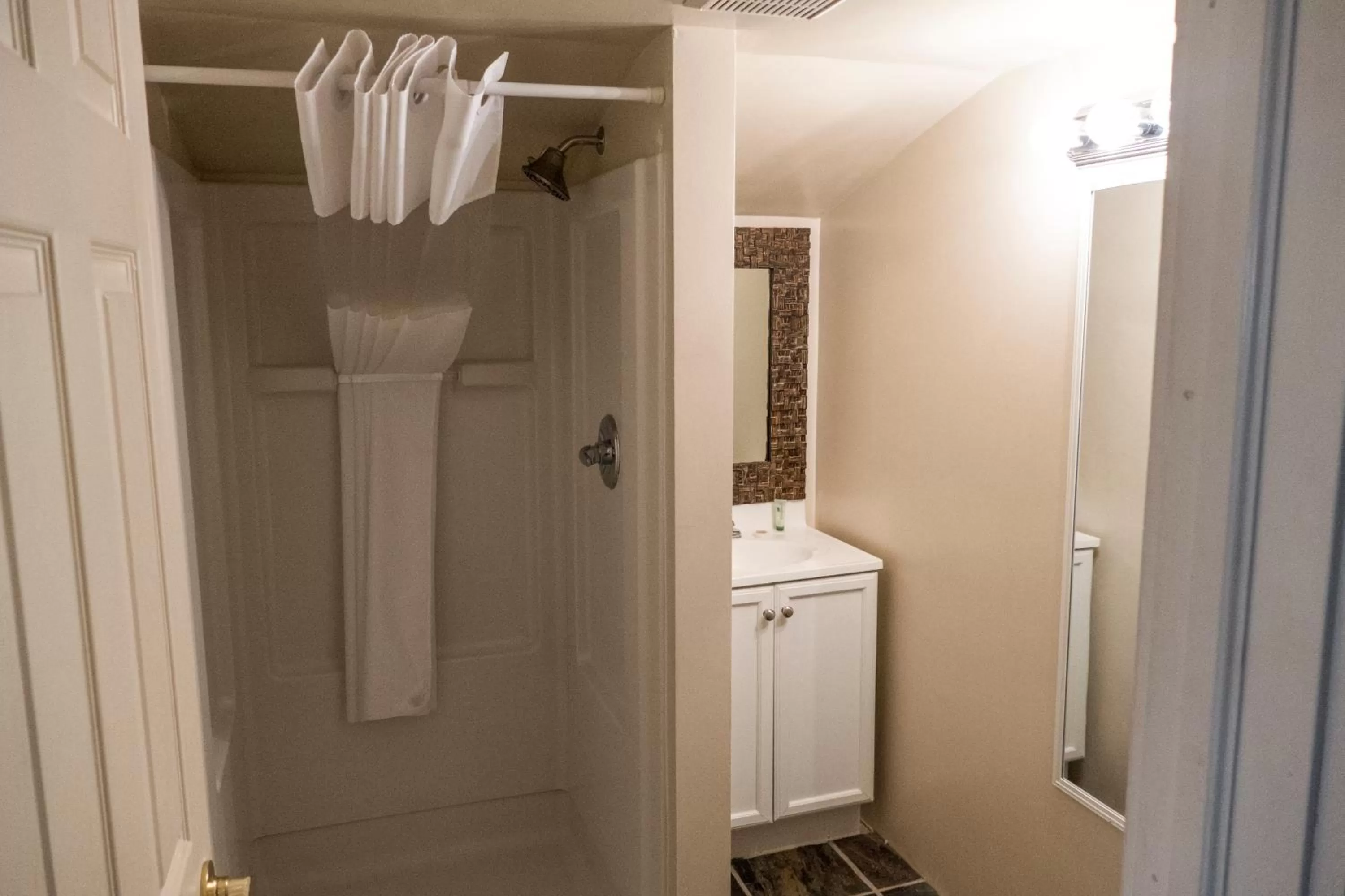 Shower in Timber Ridge Lodge Ouray