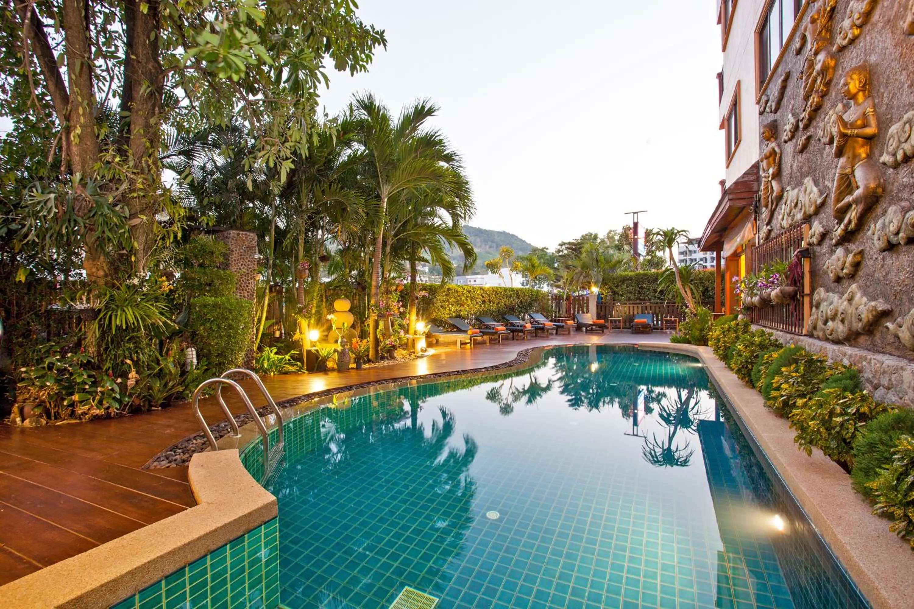 Swimming pool in Orchid Garden Hotel Patong