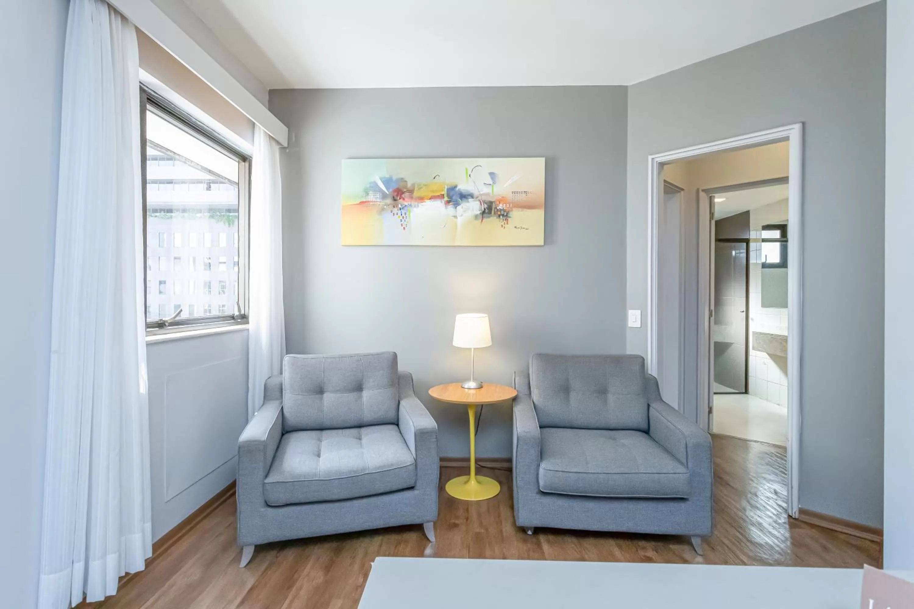 Living room in H4 La Residence Paulista