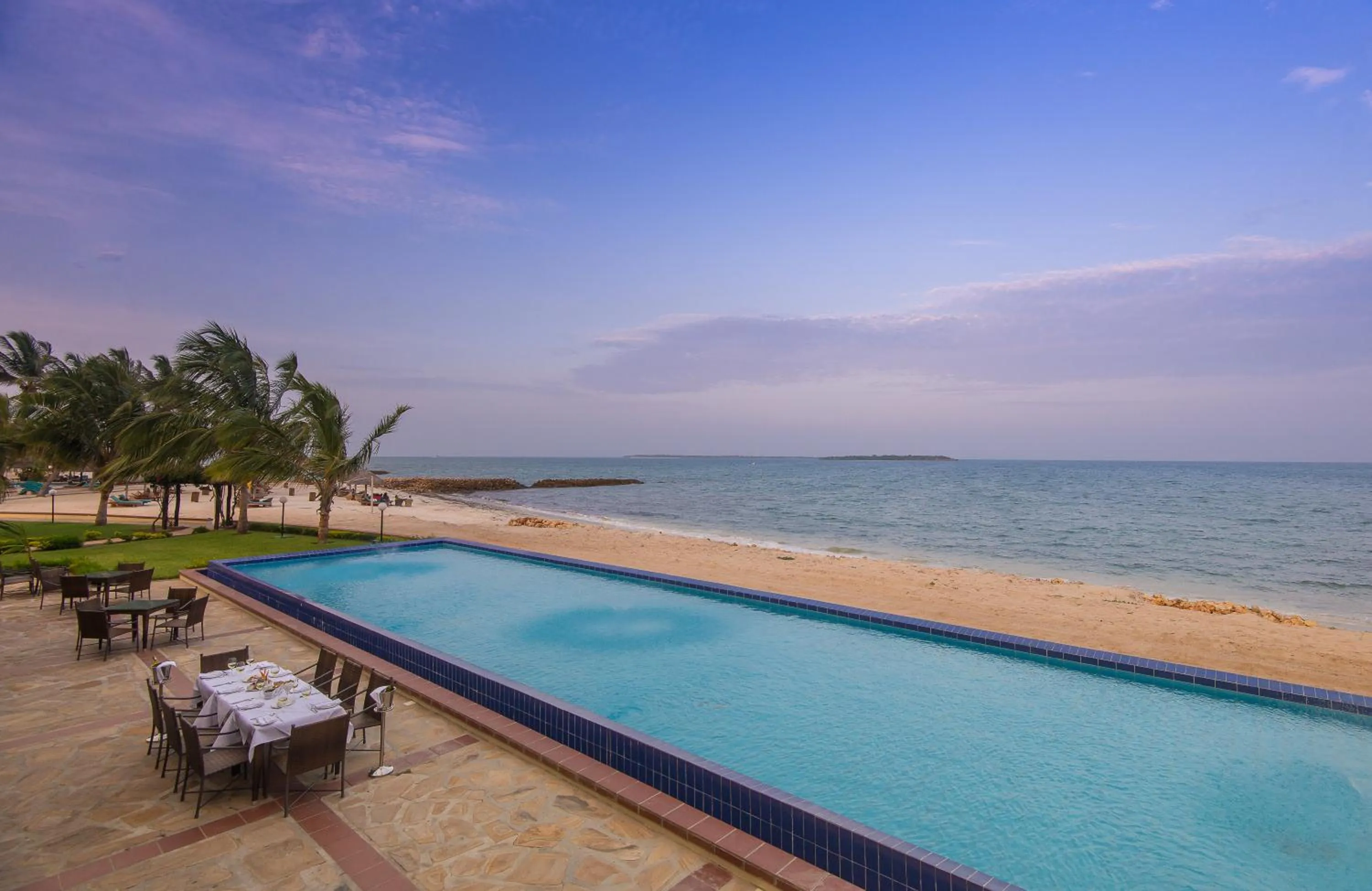 Sea view in White Sands Hotel