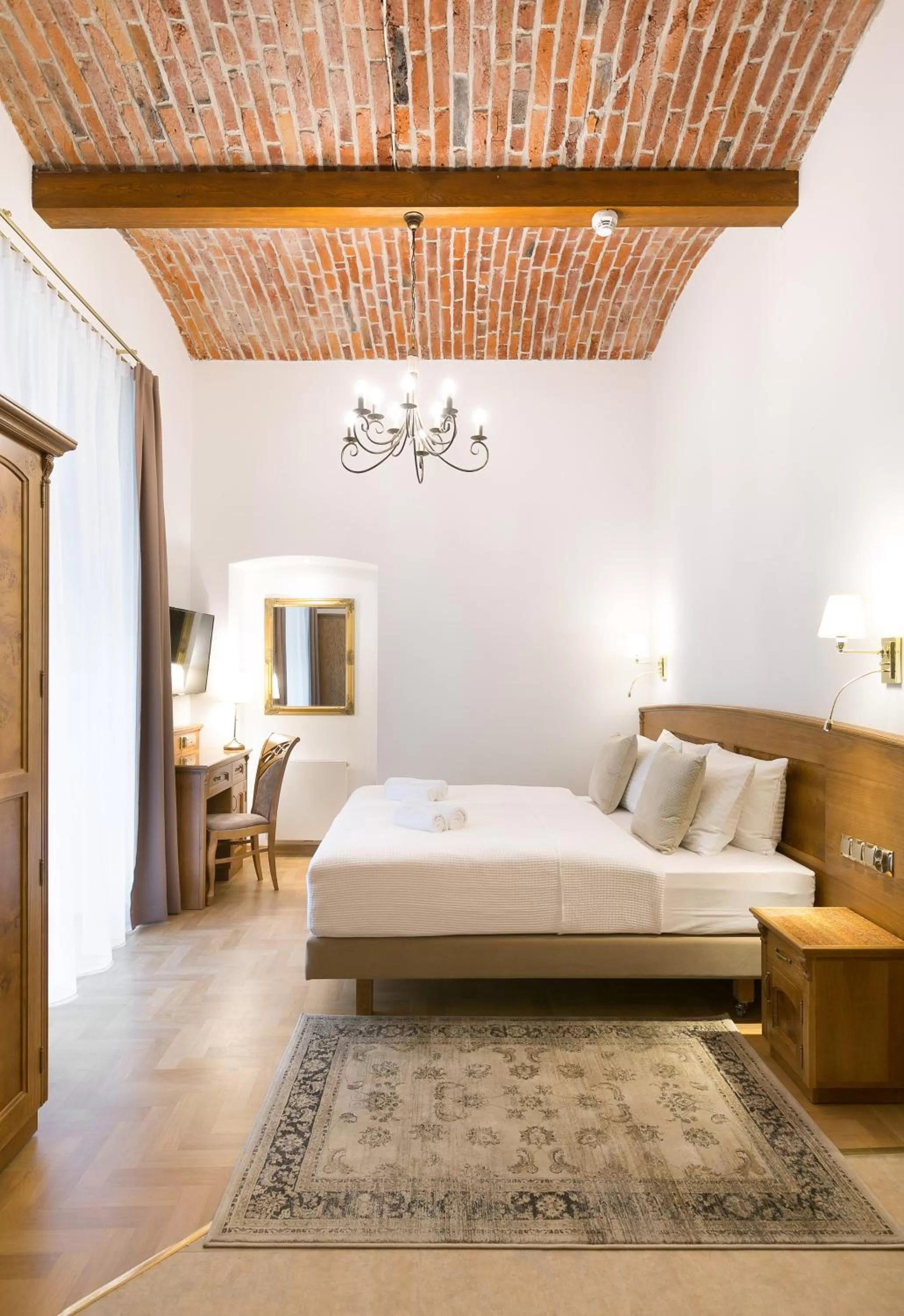 Bed in Ventus Rosa Boutique Aparthotel