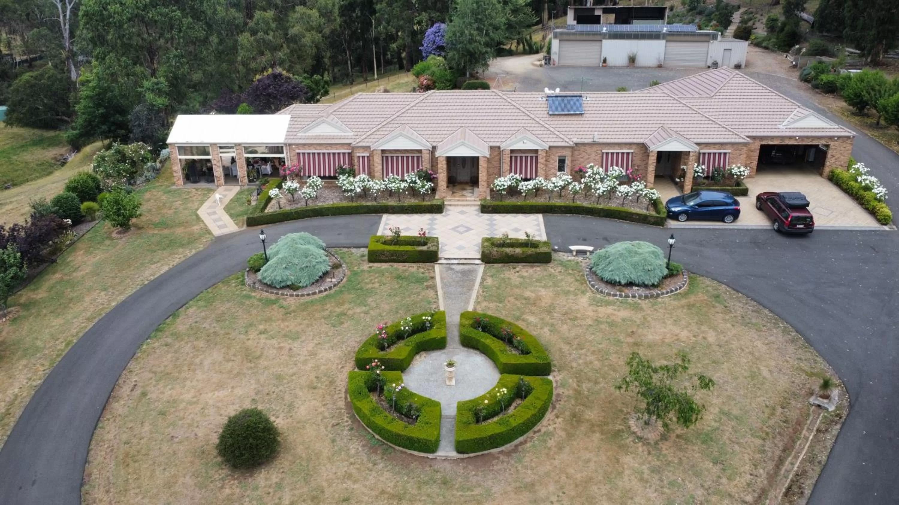 Pool View in Rosewood Park Guest Suite