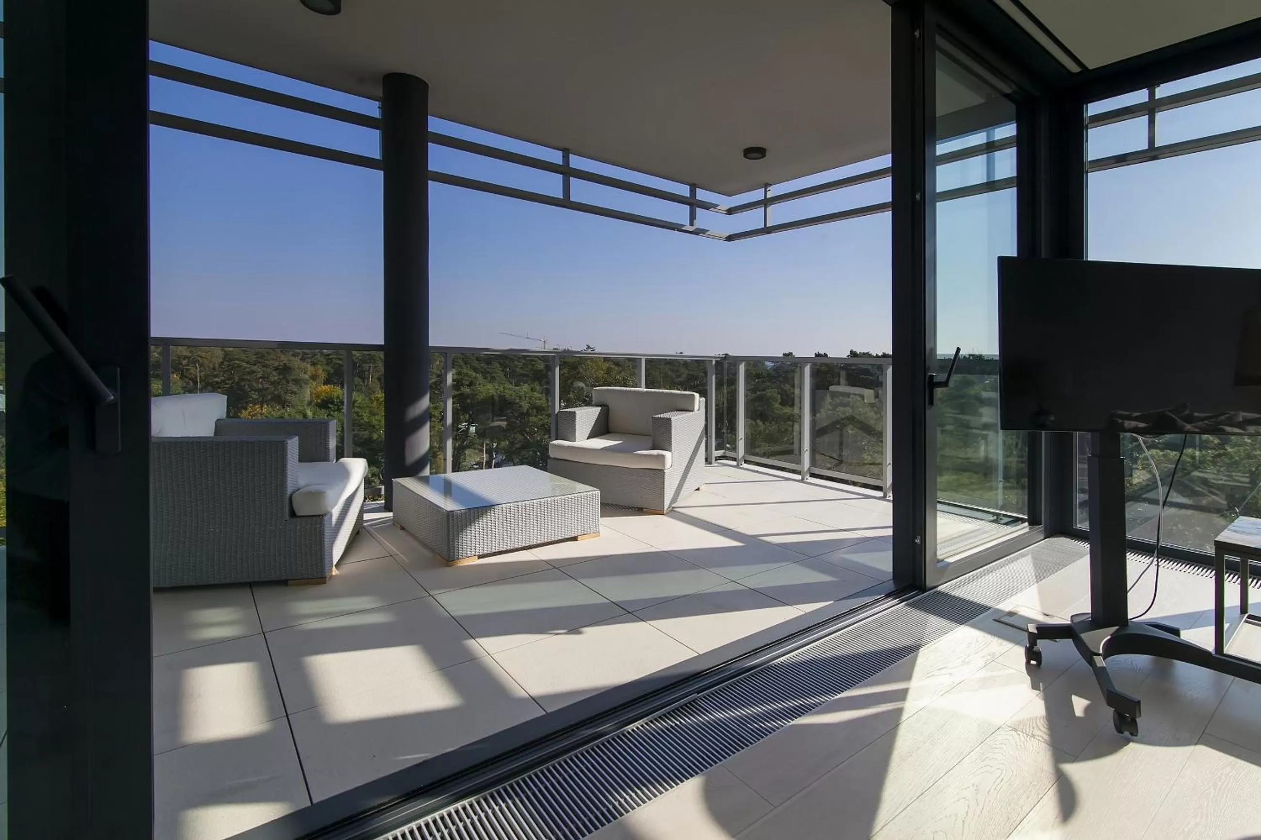 Patio in Dune Resort Mielno - A