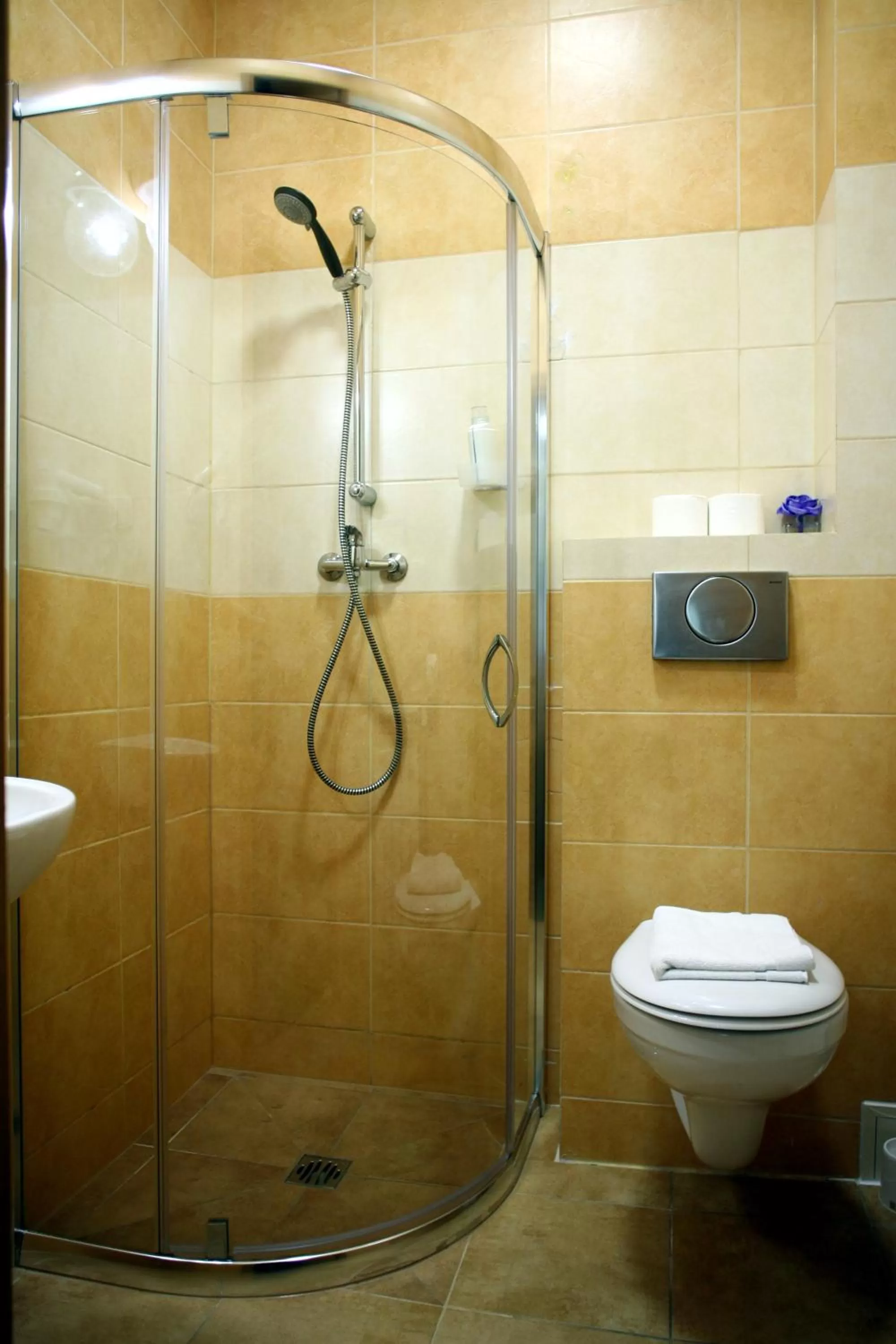 Bathroom in Miodosytnia Aparthotel