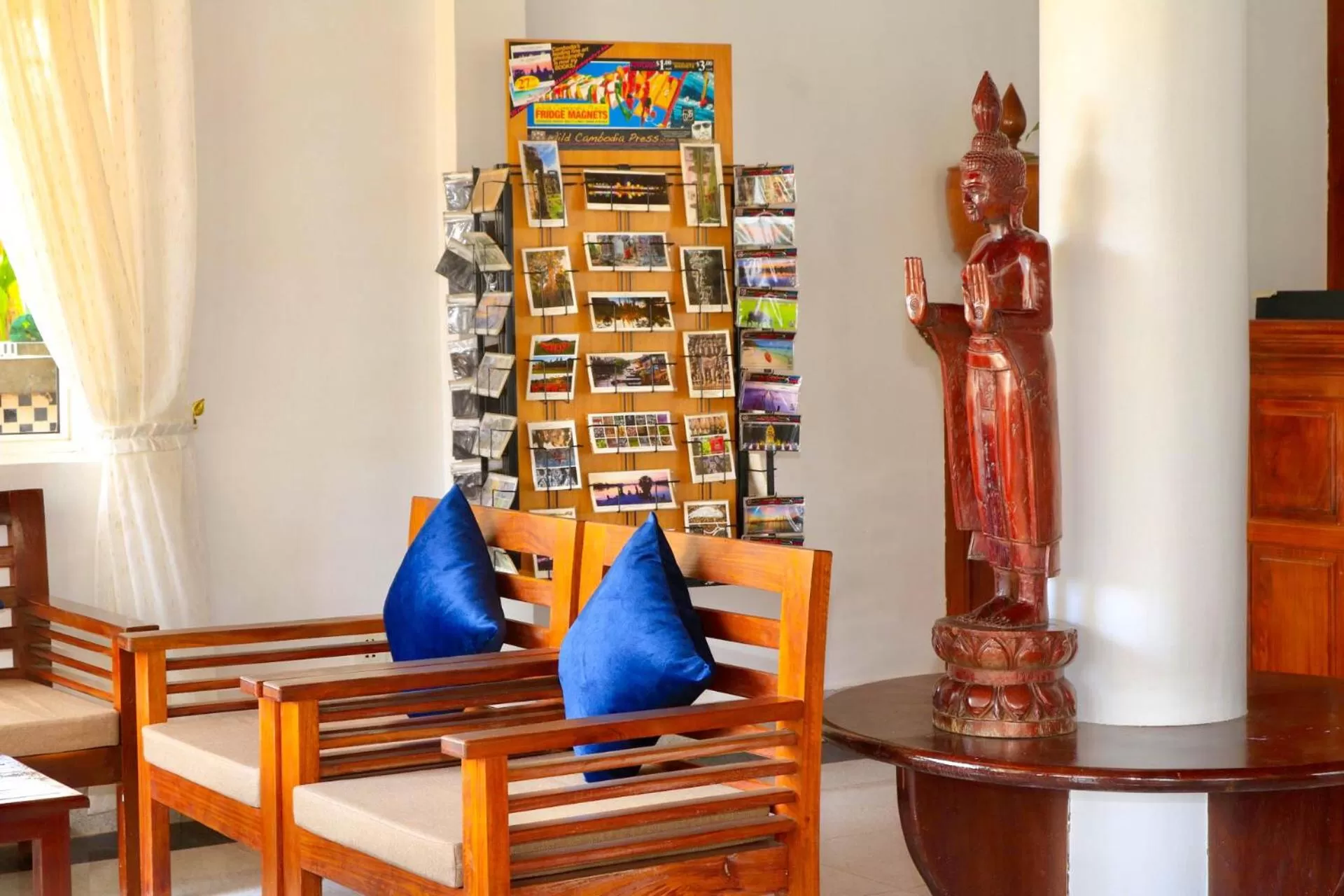 Seating area in The Blanc Residence
