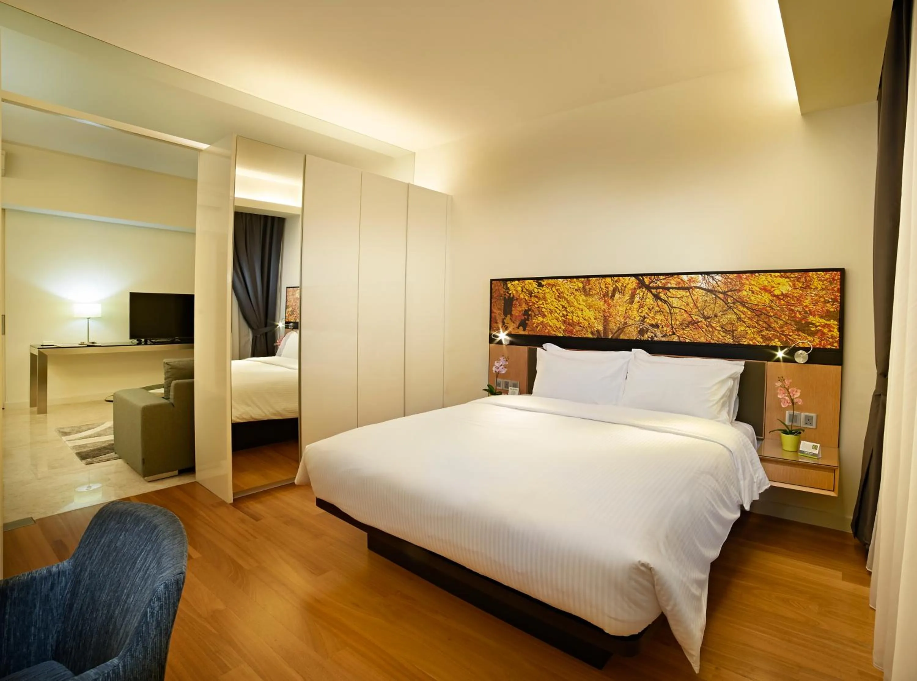Bedroom, Bed in The Signature Hotel & Serviced Suites Hartamas Kuala Lumpur