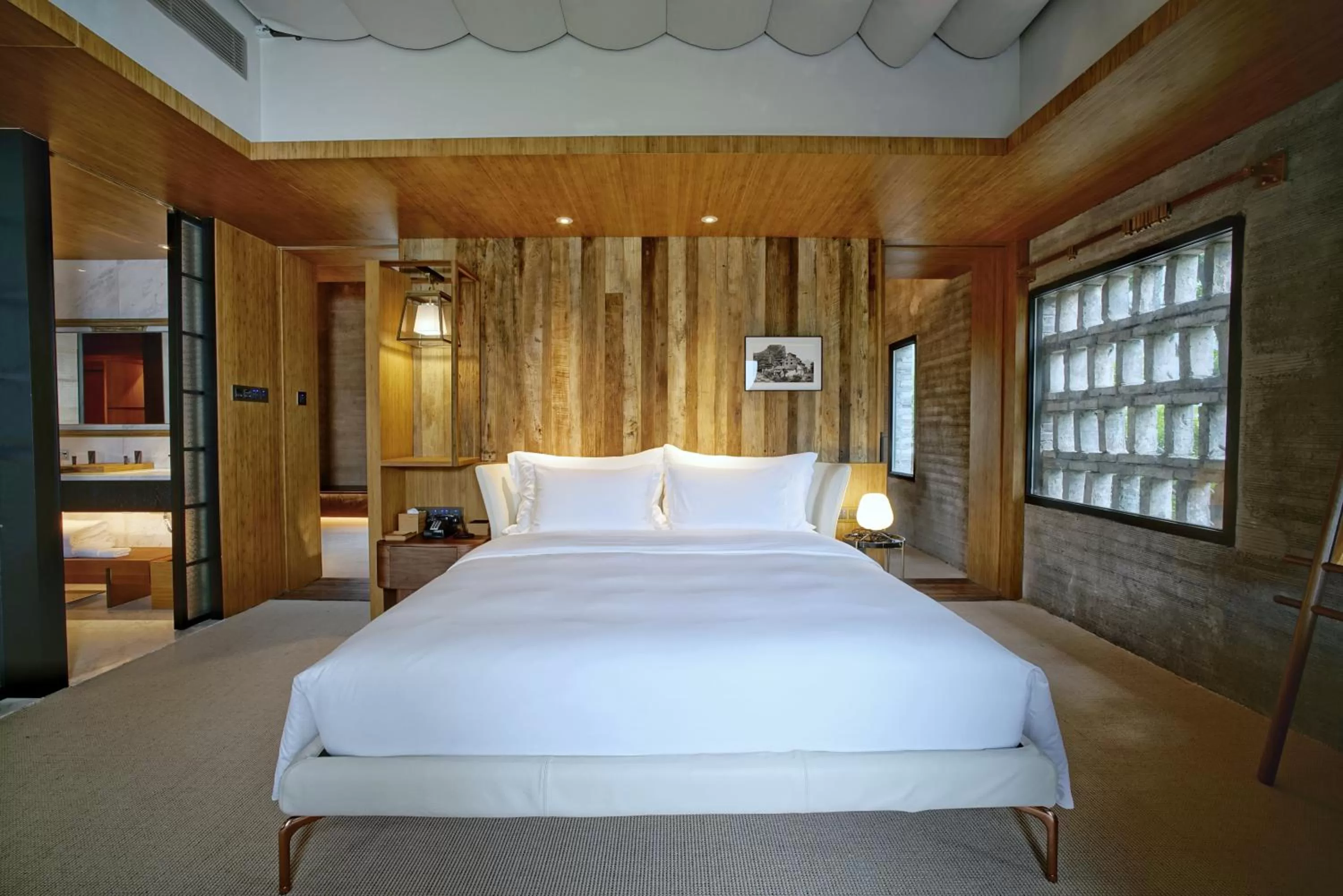 Bed in Yangshuo Sugar House