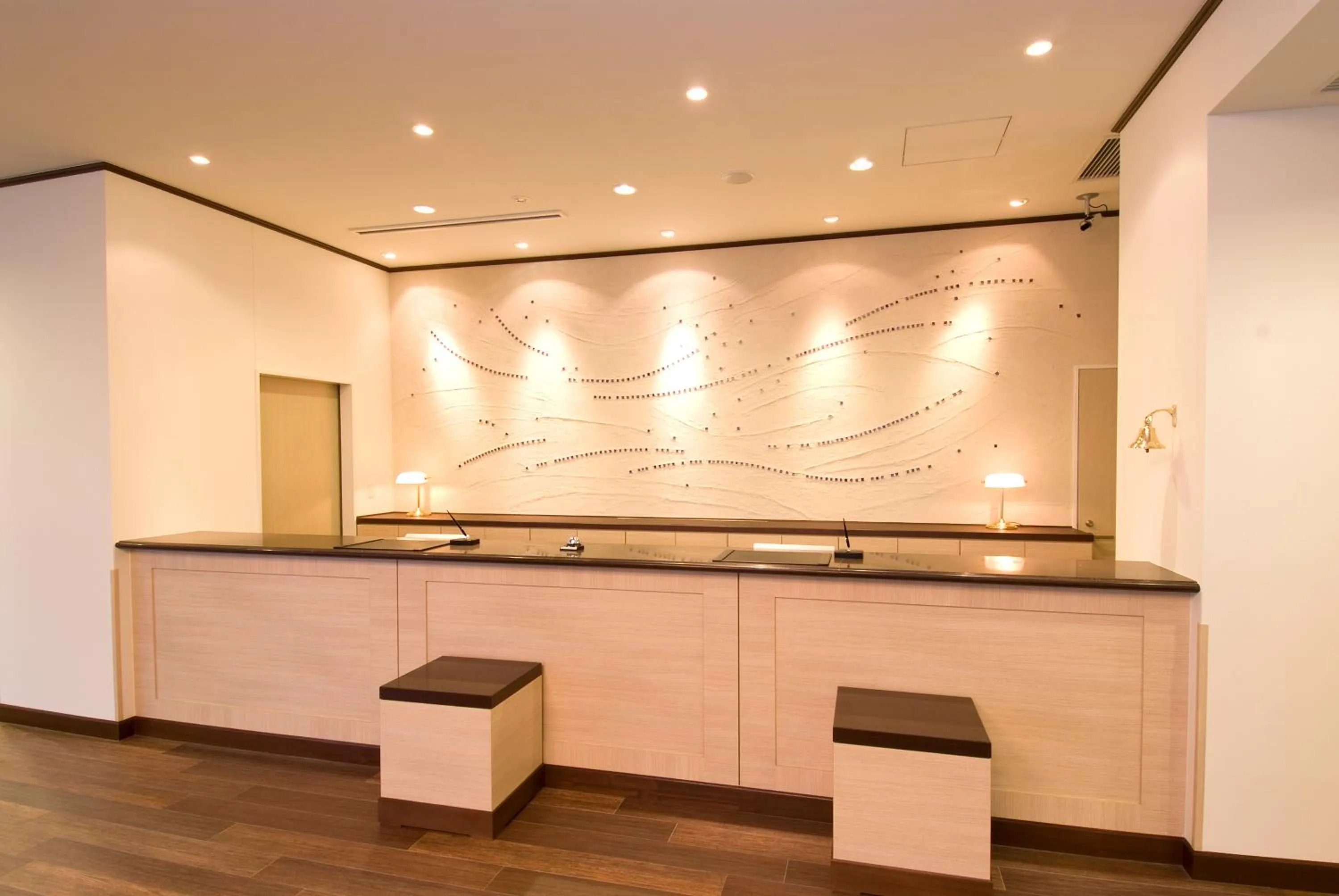 Lobby or reception in Dormy Inn Premium Shimonoseki