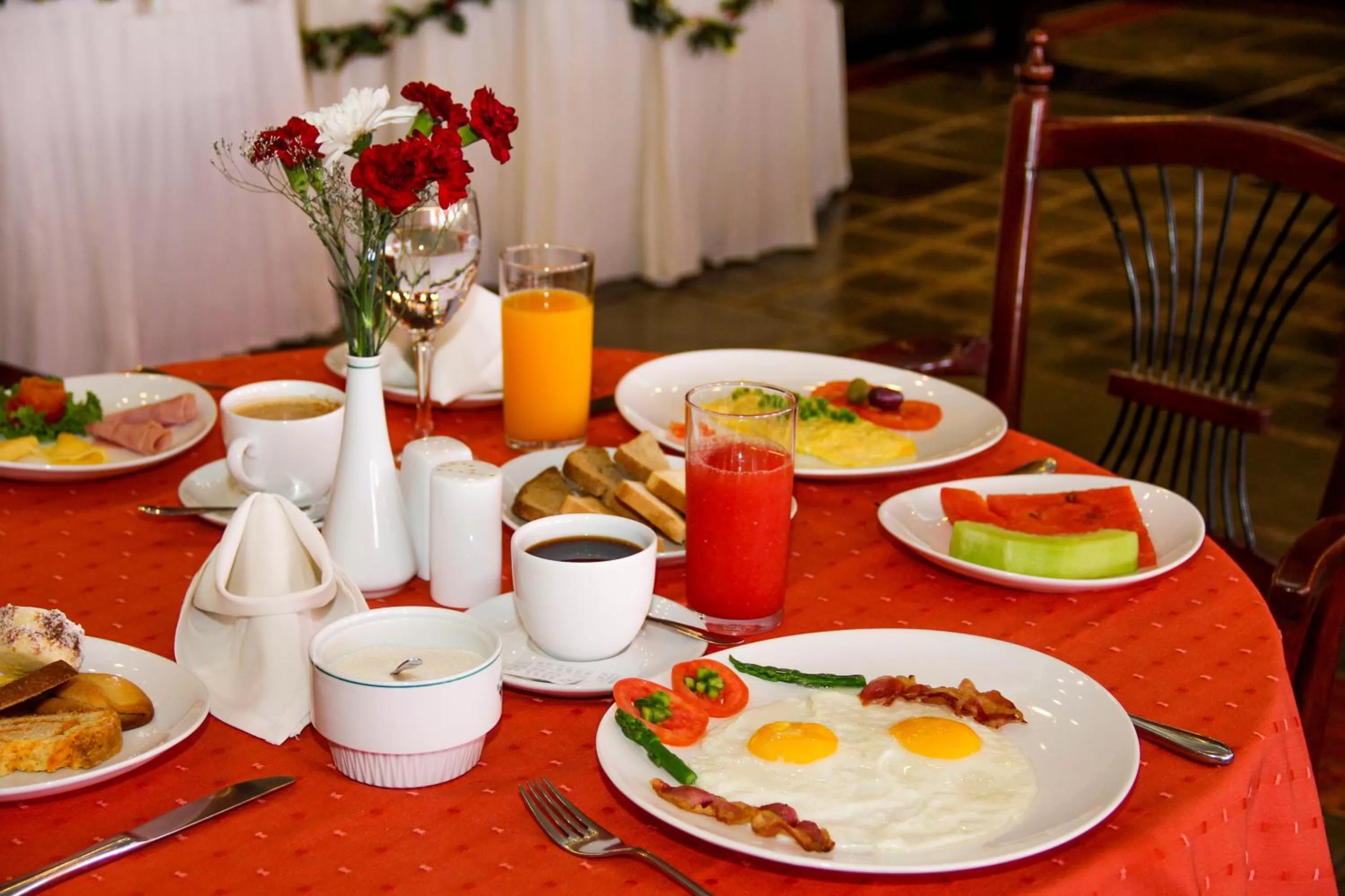 Breakfast in Hotel Los Parrales