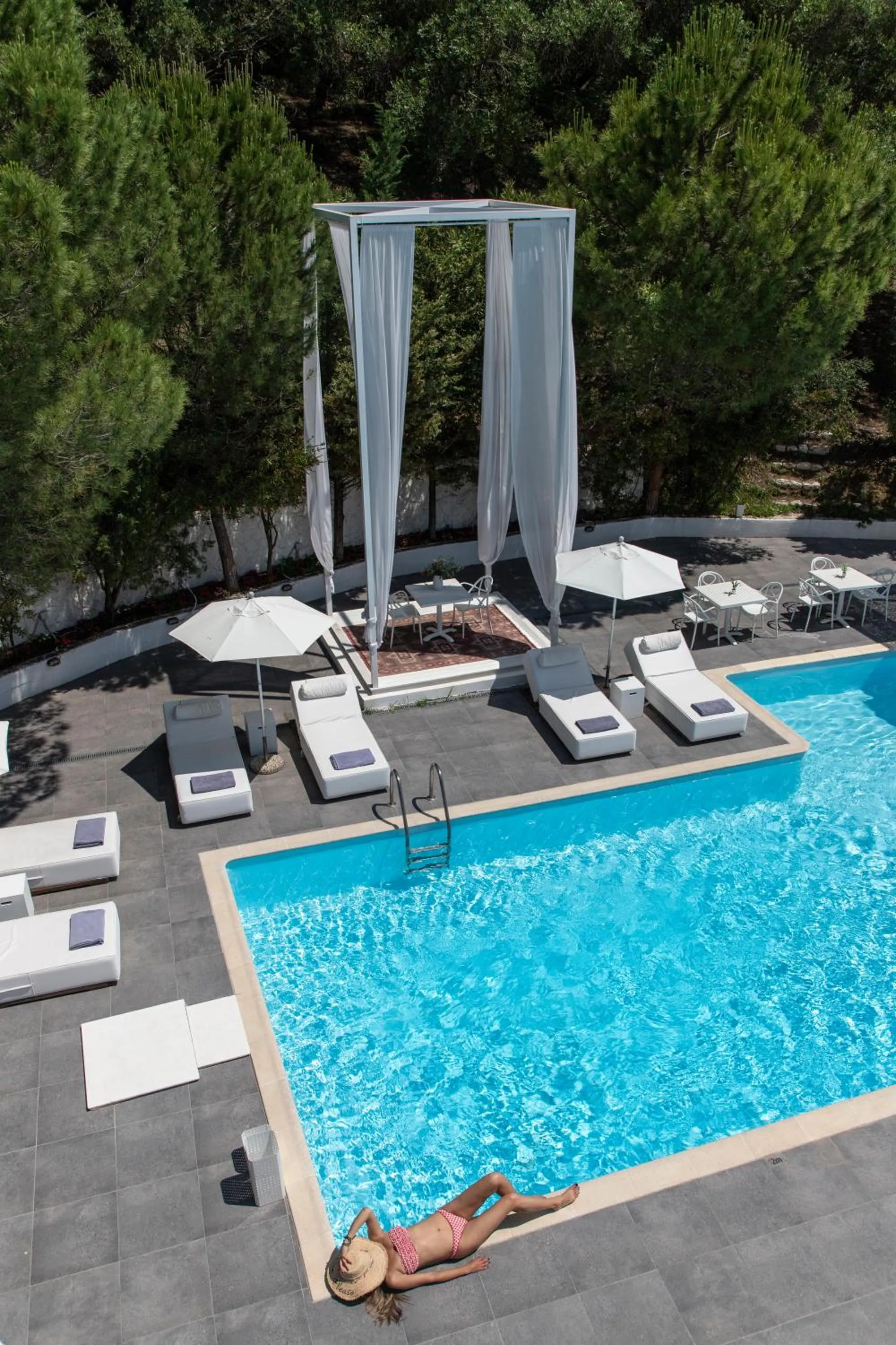 Pool view in Racconto Boutique Design Hotel (Adults Only)