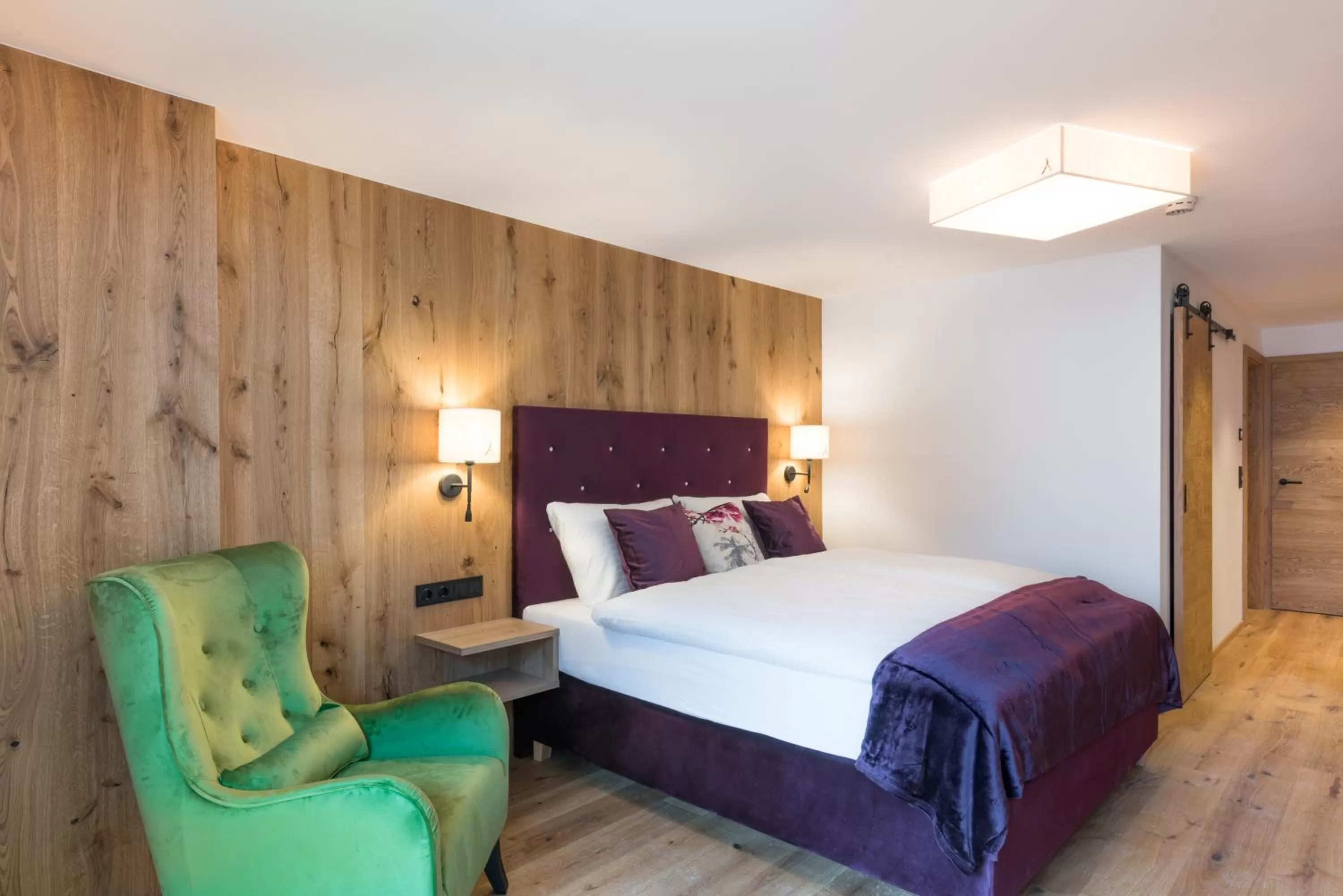 Bed in Boutiquehotel die Alpbacherin 4 Sterne Superior