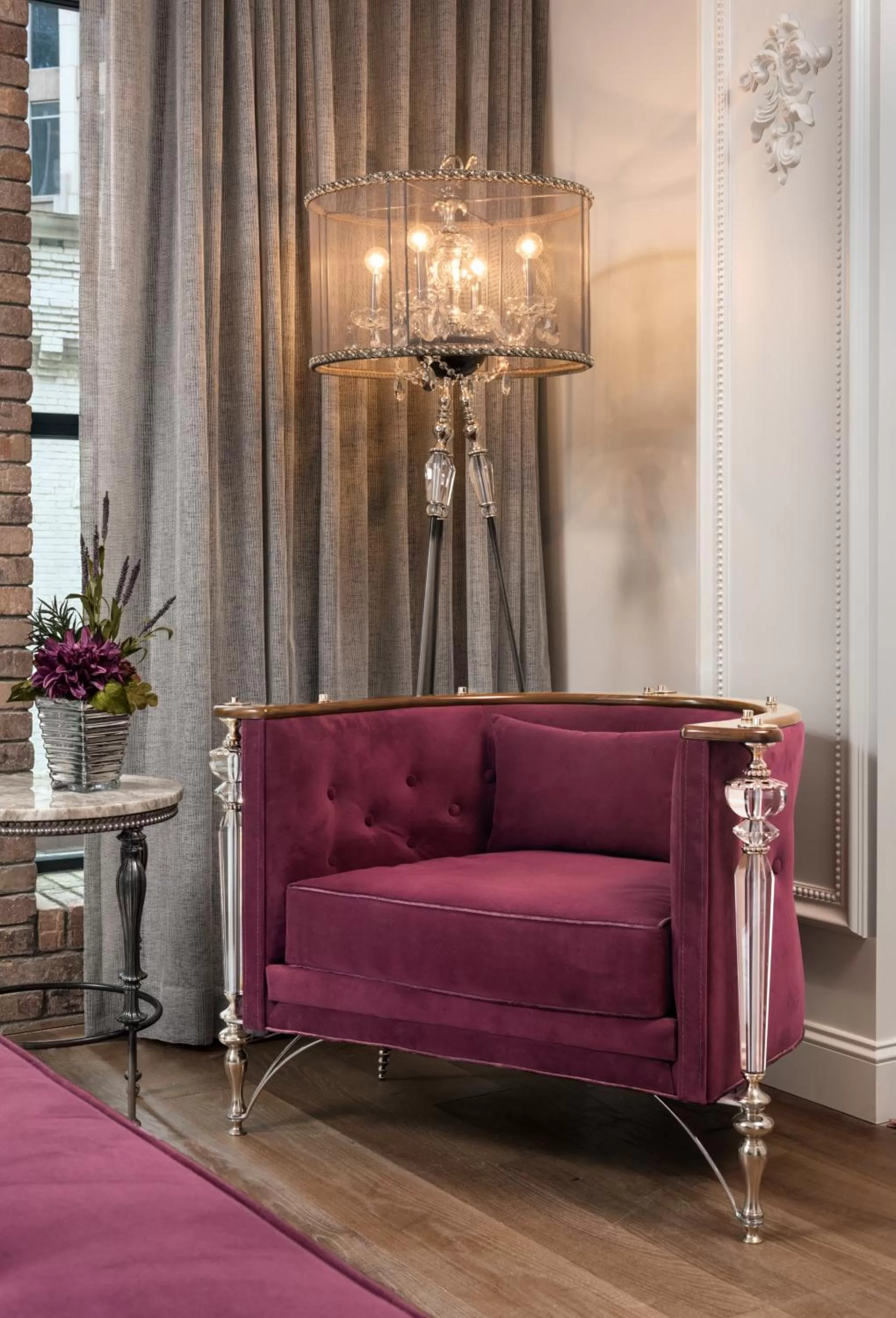 Seating area in The Ivey's Hotel