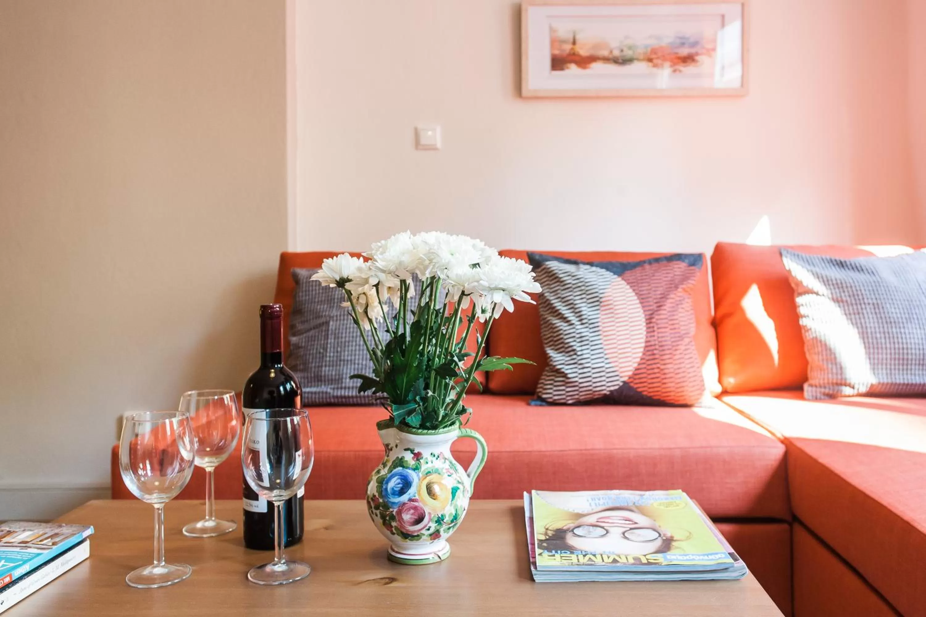 Living room in toStay-Unique apartment hotel in Athens center!