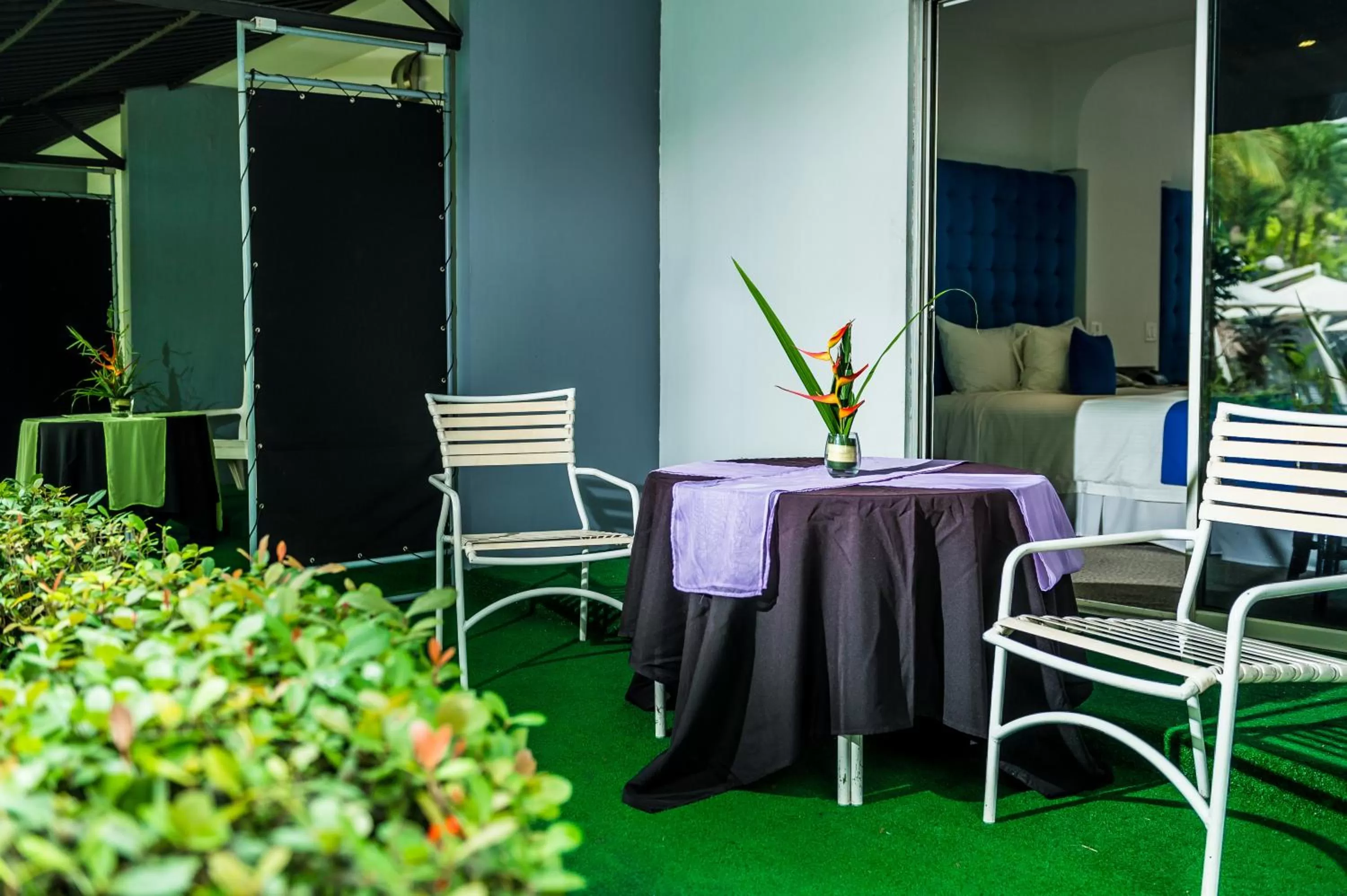 Balcony/Terrace in Riande Aeropuerto Hotel Casino