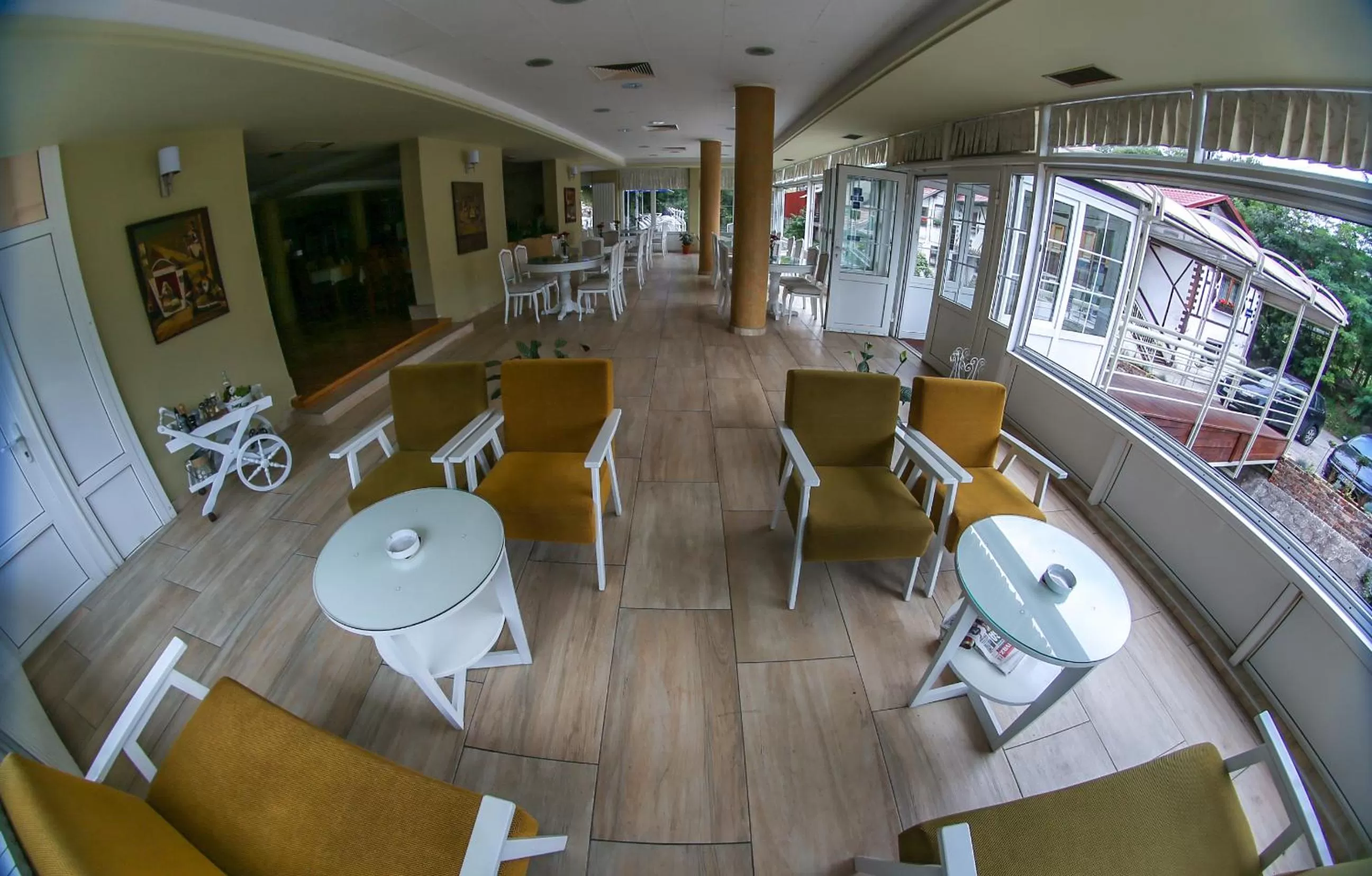 Balcony/Terrace in Hotel Fontana