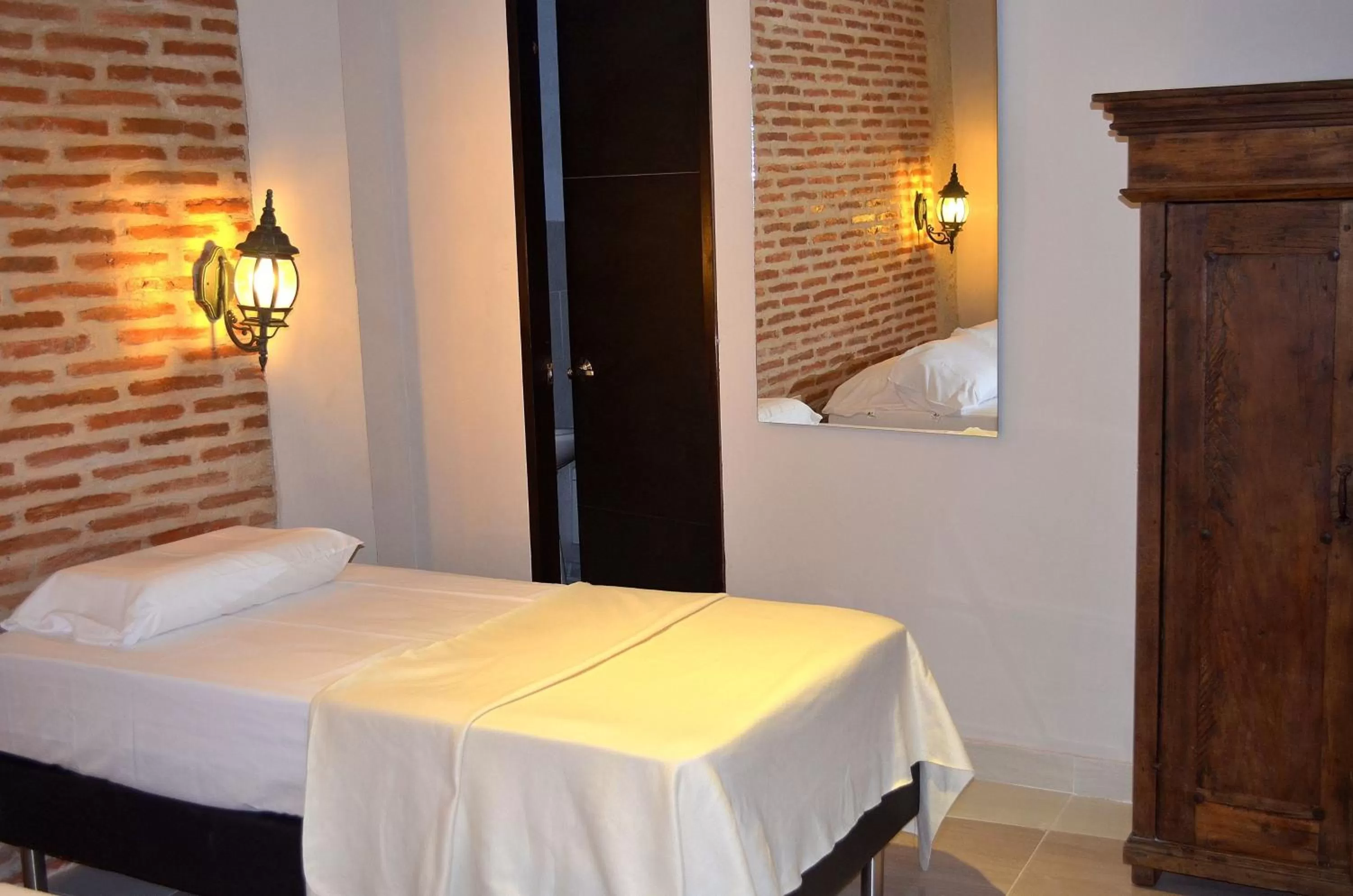 Bed in Hotel Galeria la Trinidad